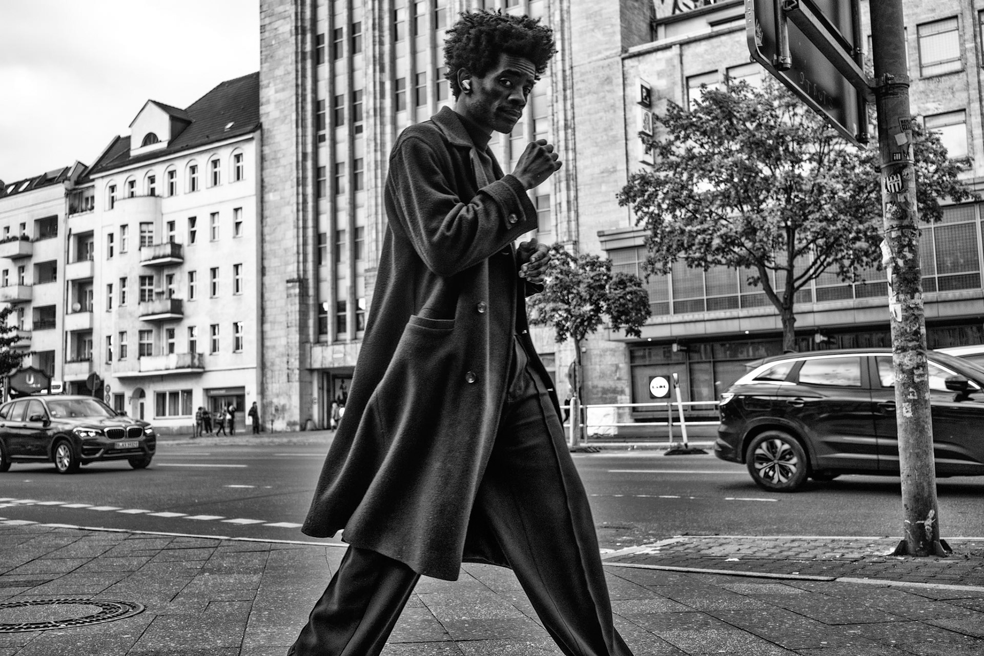 In the streets of Berlin