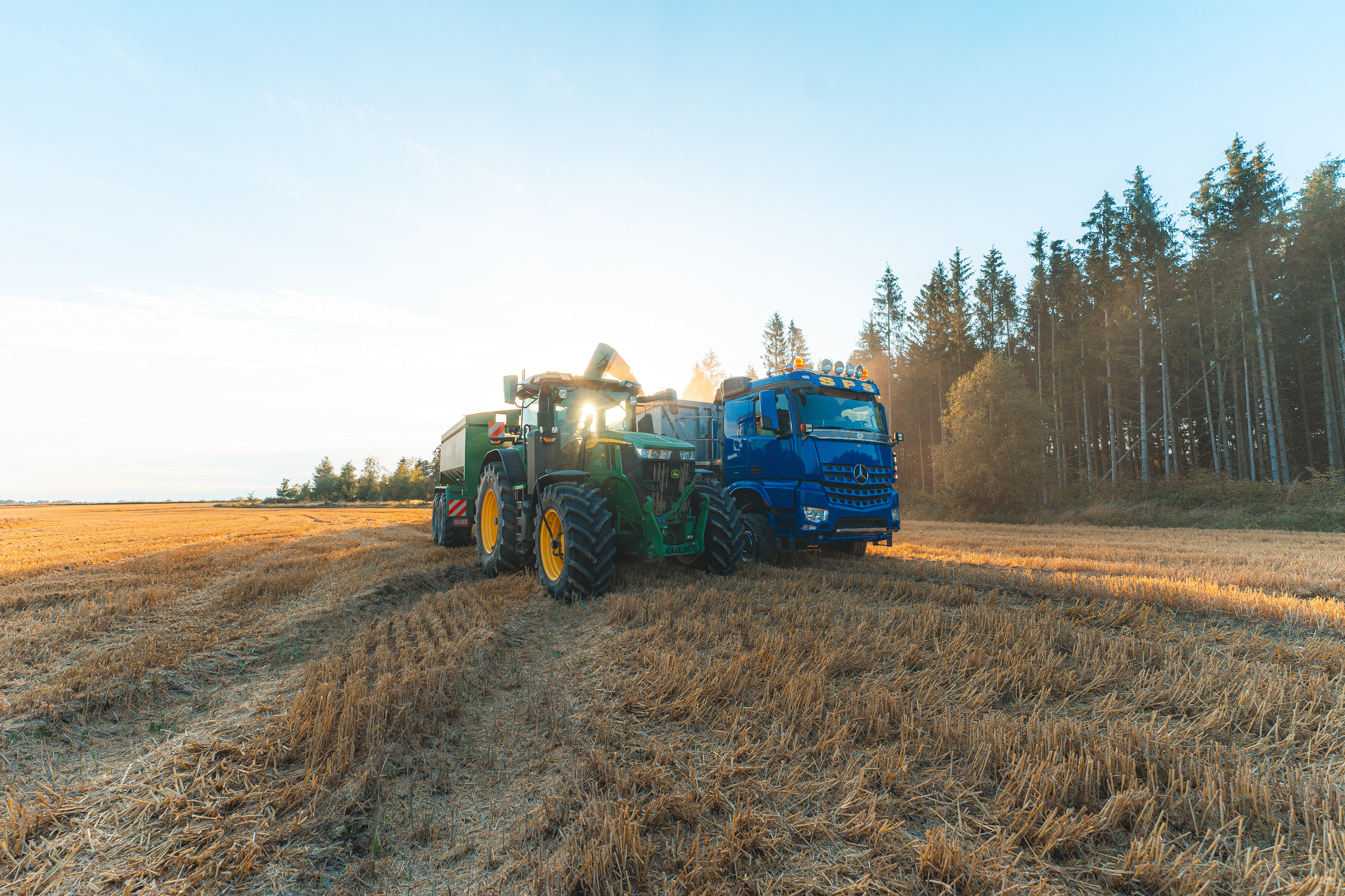 Ernte bei der von Waldenfels´sche Gutsverwaltung