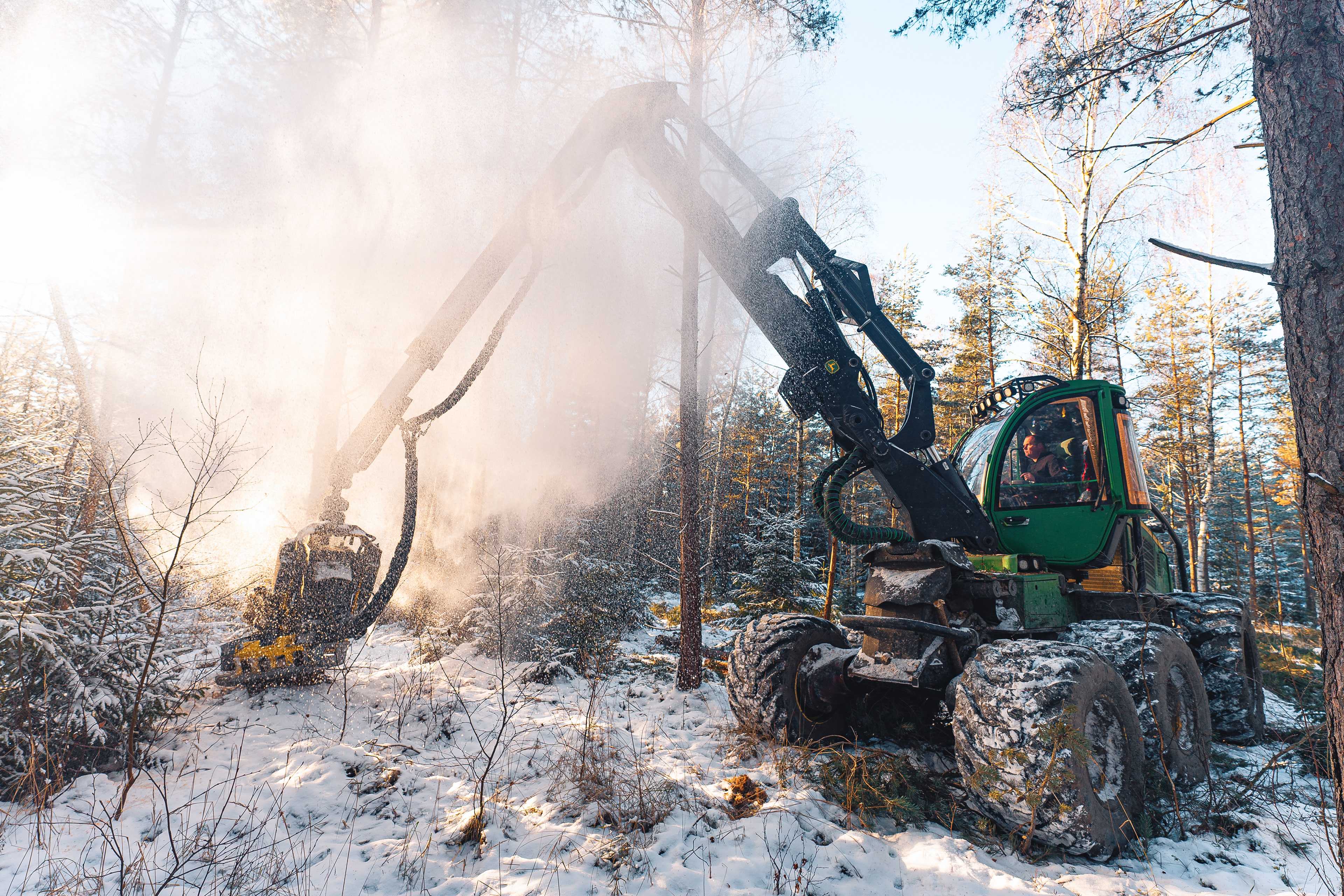 John Deere Harvester