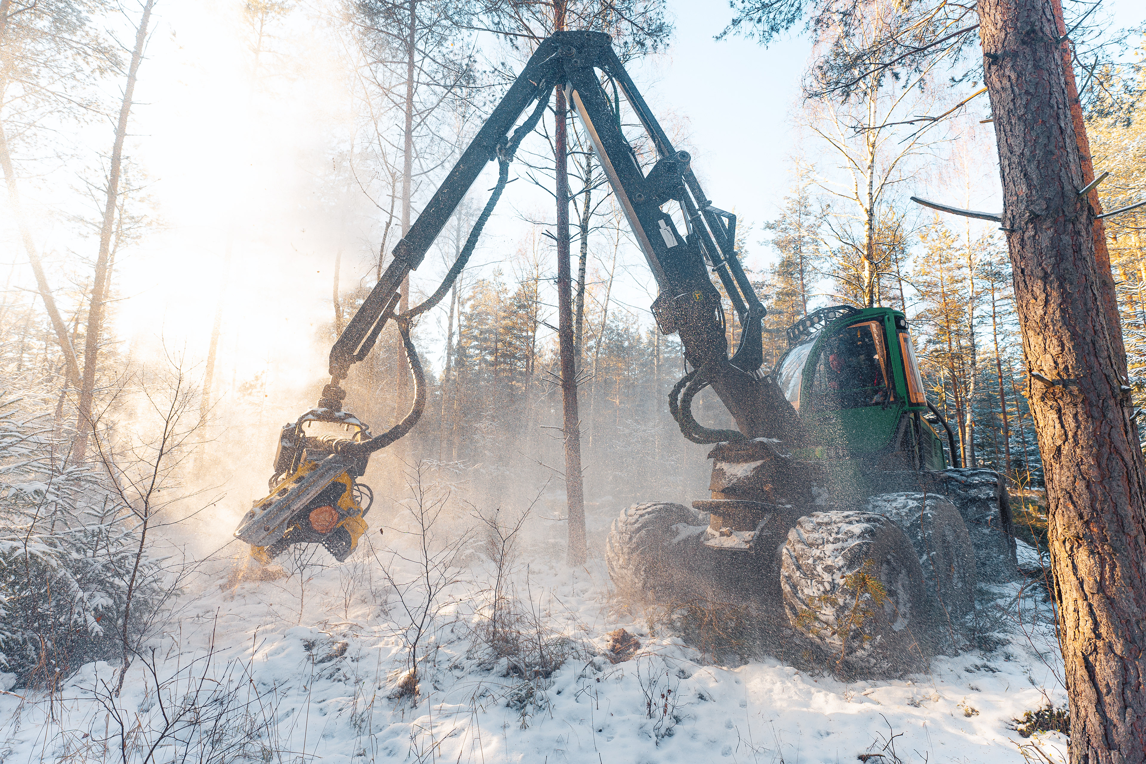 John Deere Harvester