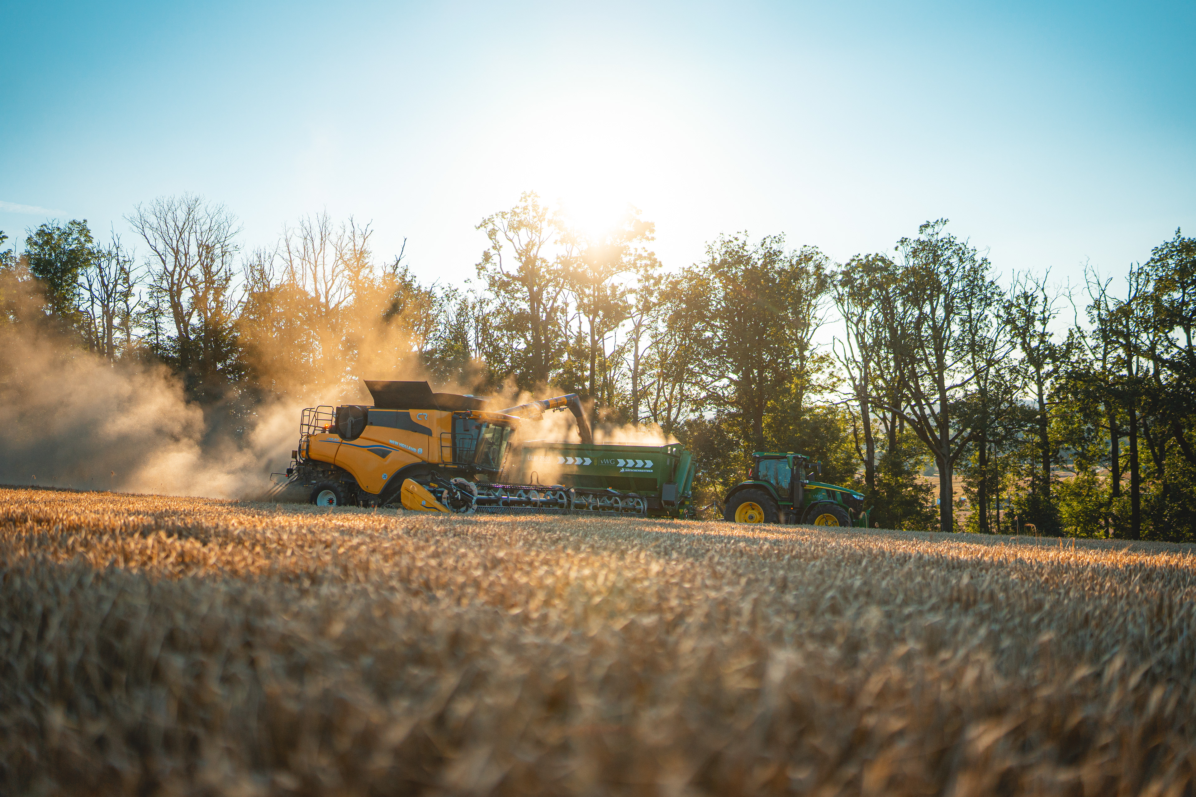 Ernte bei der von Waldenfels´sche Gutsverwaltung