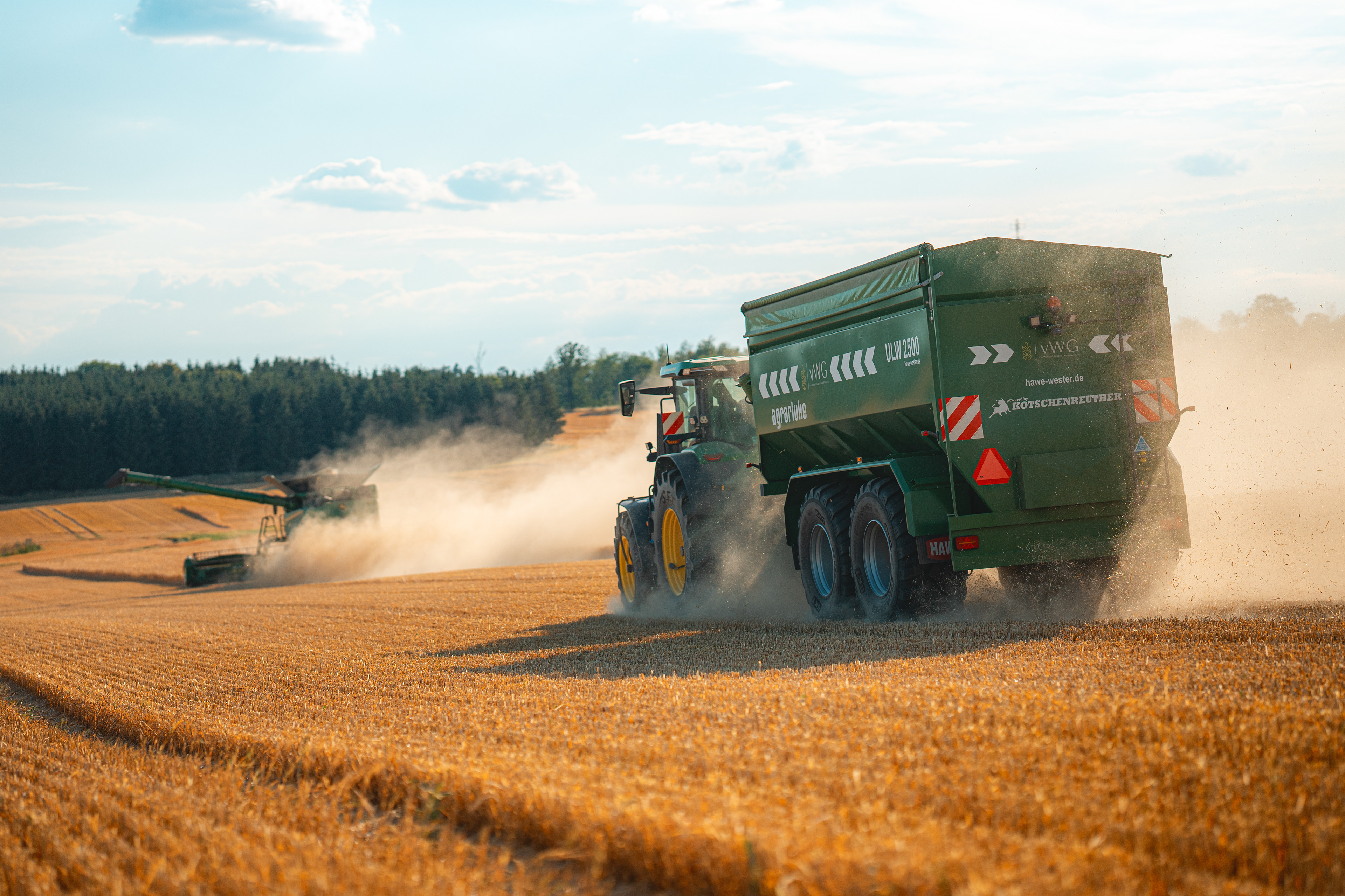 Ernte bei der von Waldenfels´sche Gutsverwaltung