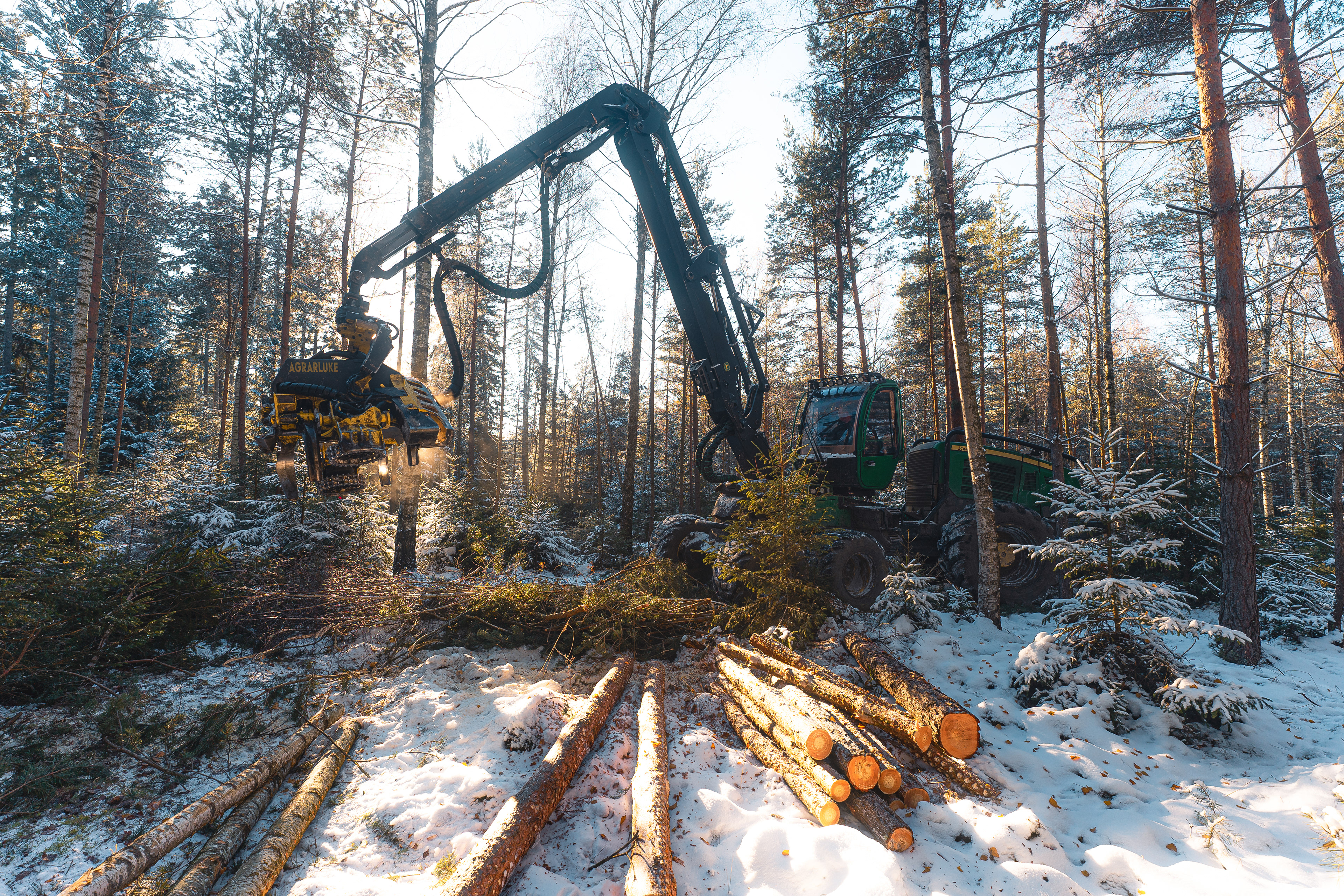 John Deere Harvester