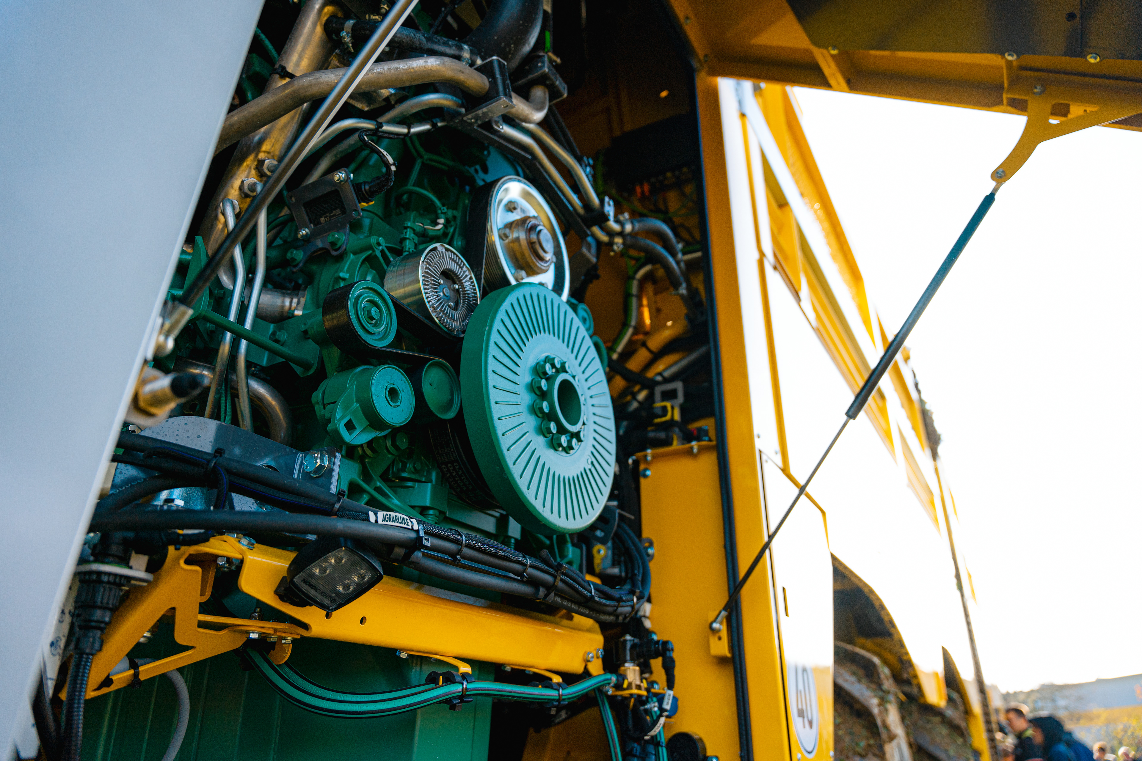 Motor eines ROPA Tiger