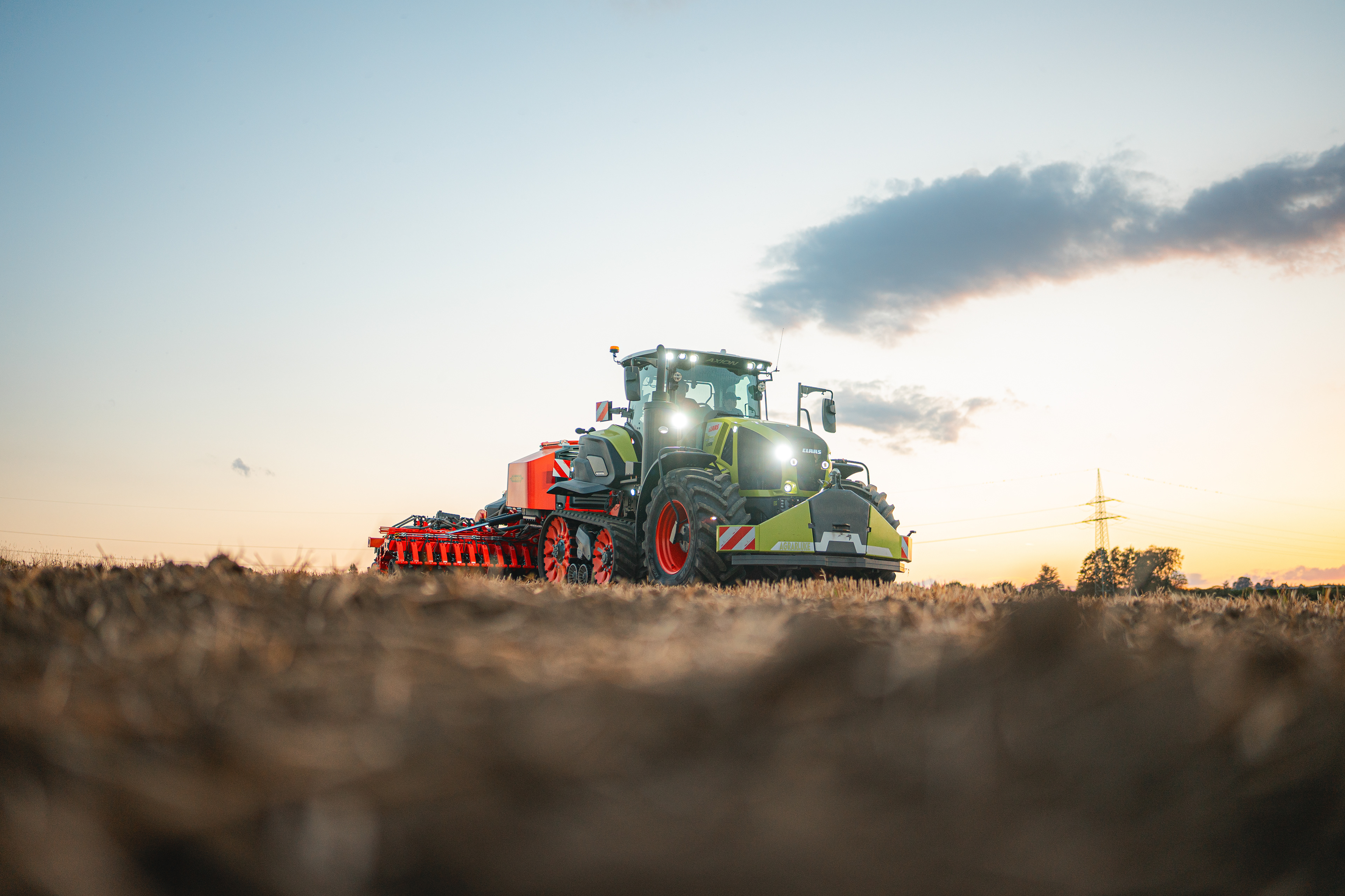 Claas Axion TT und Väderstad Proceed