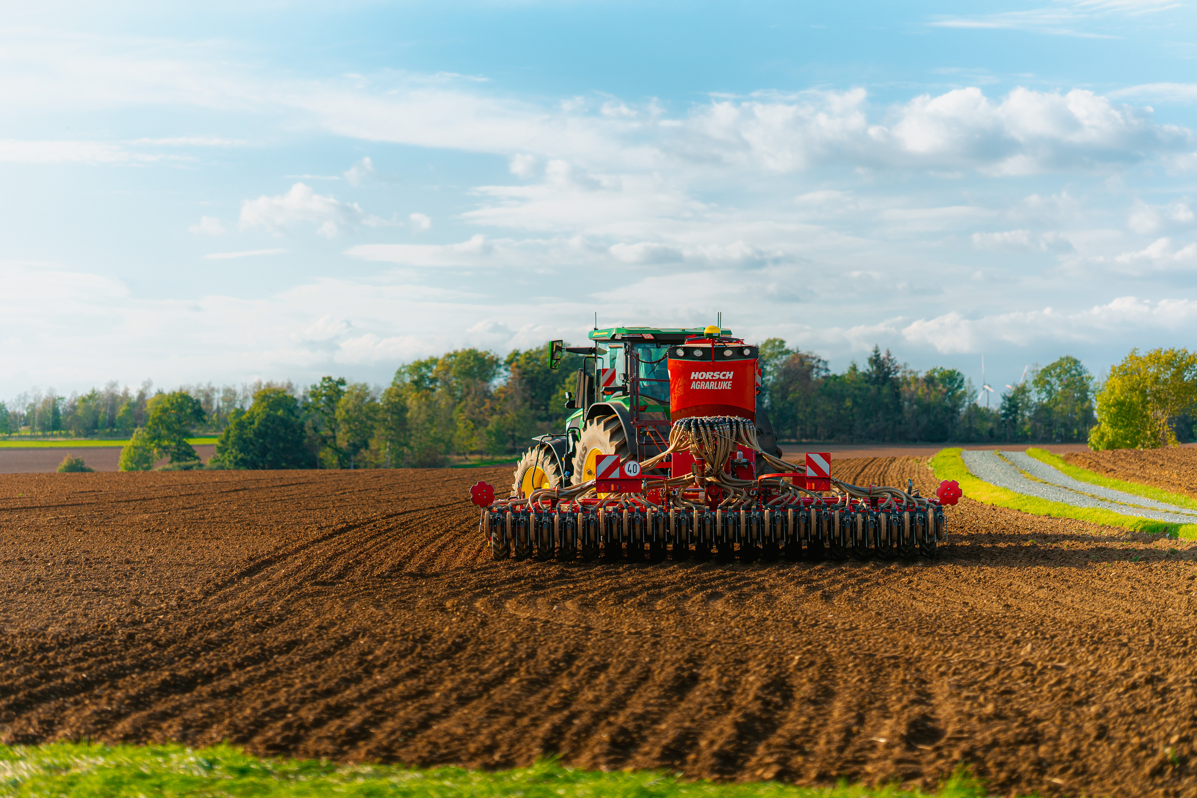 Aussaat bei der von Waldenfels´sche Gutsverwaltung