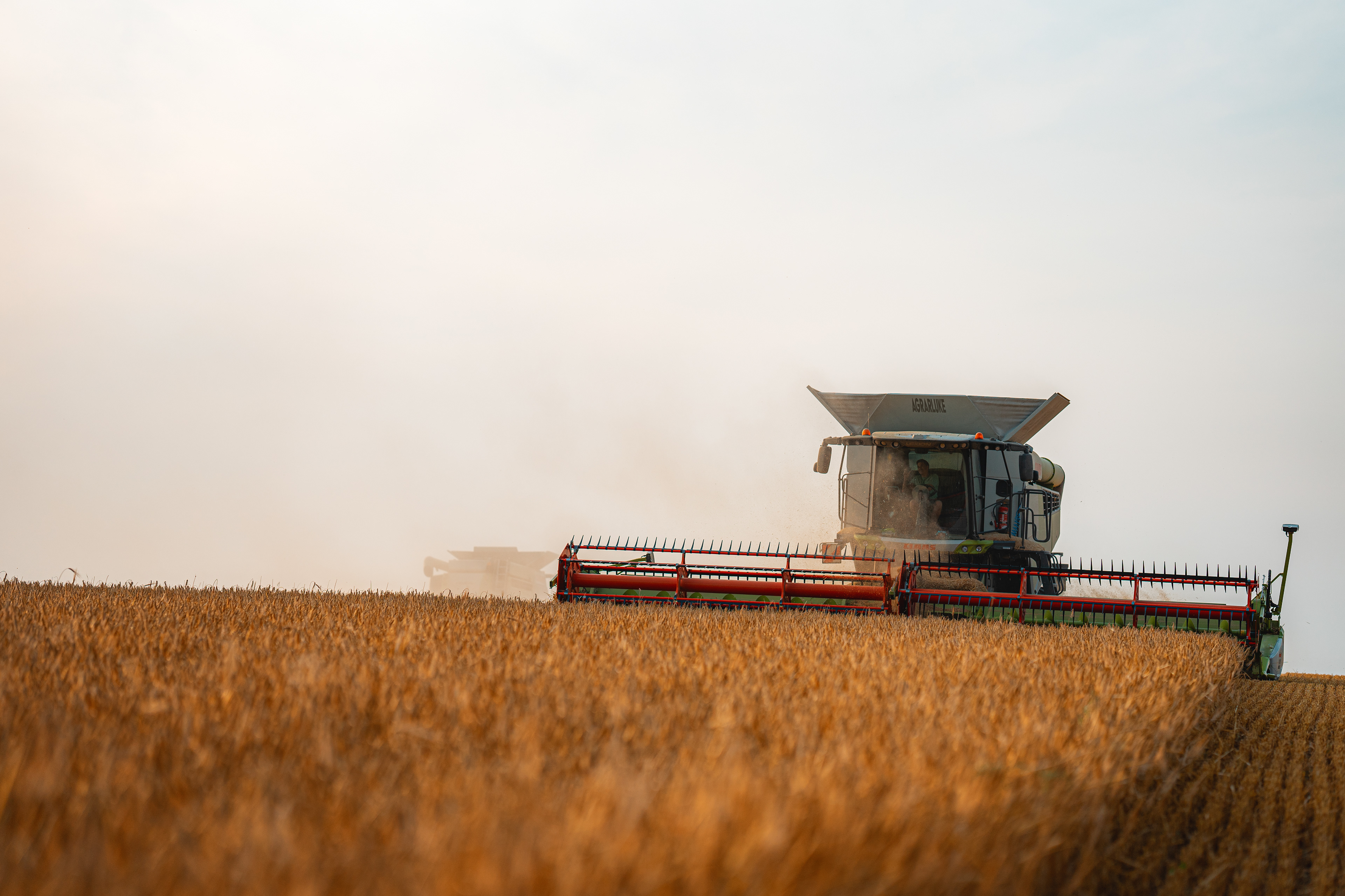 Ernte auf dem Agrarhof Gospersgrün