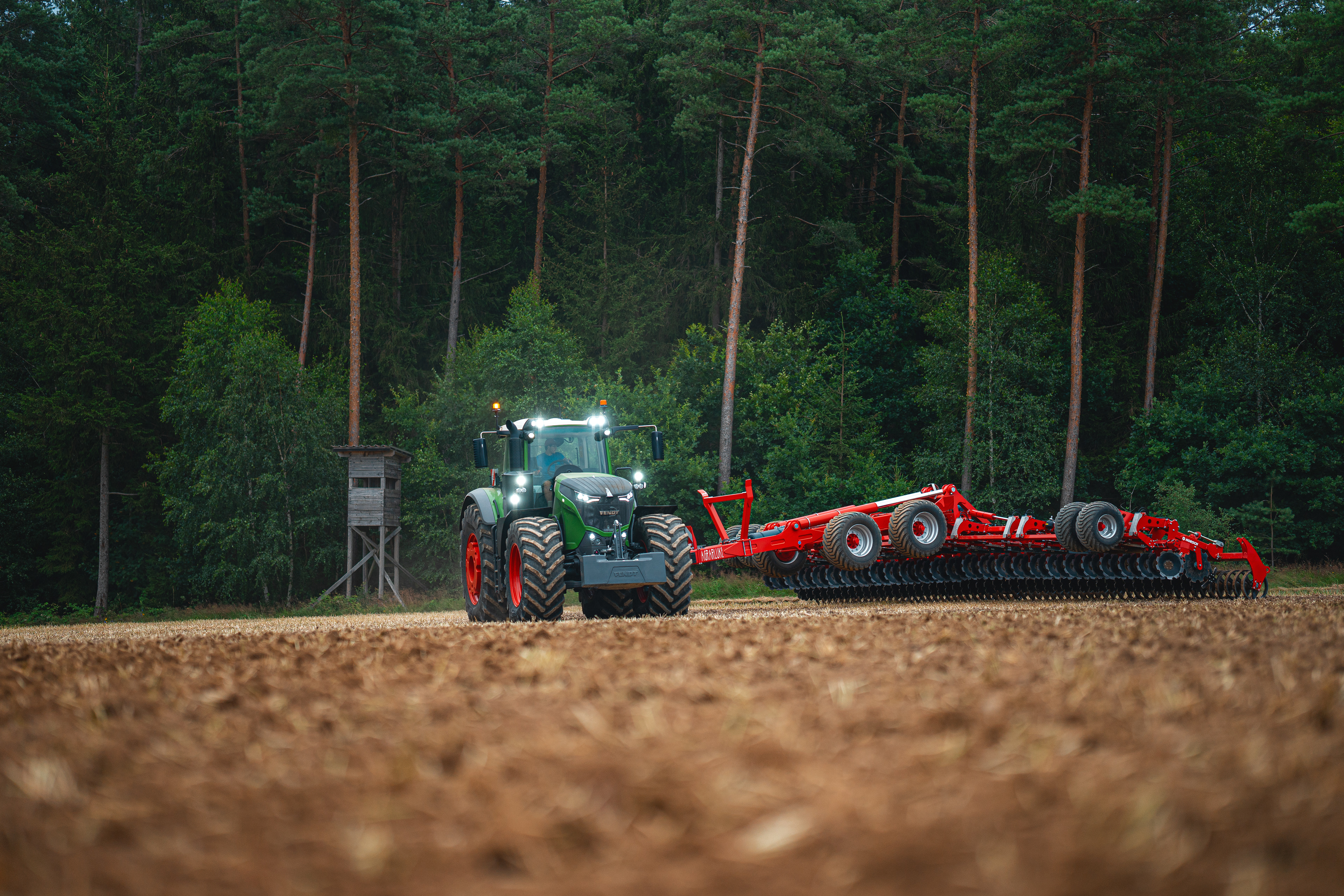 Horsch Joker und Fendt Vario 1050