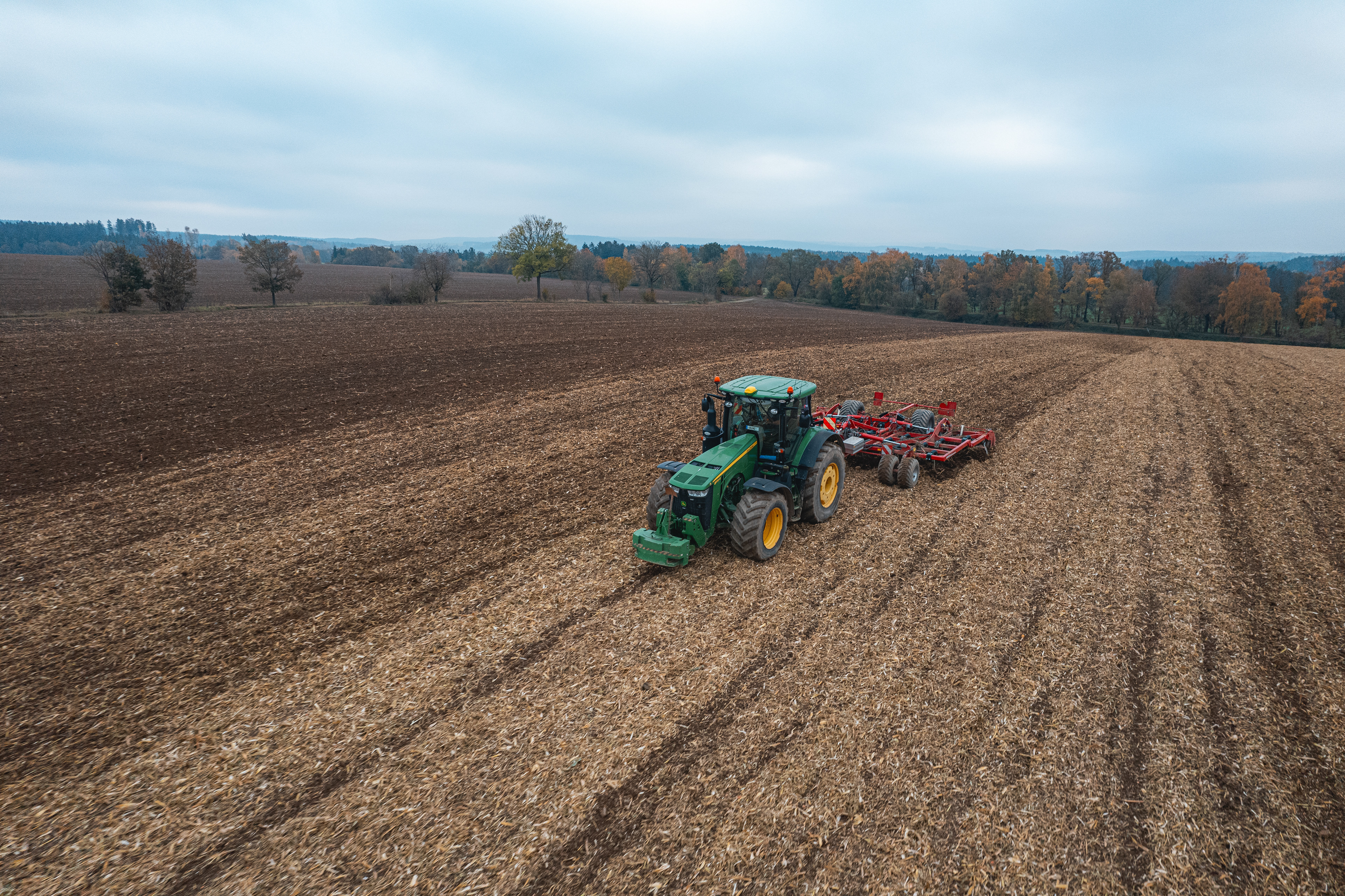 John Deere 8370R und Horsch Fortis 6AS