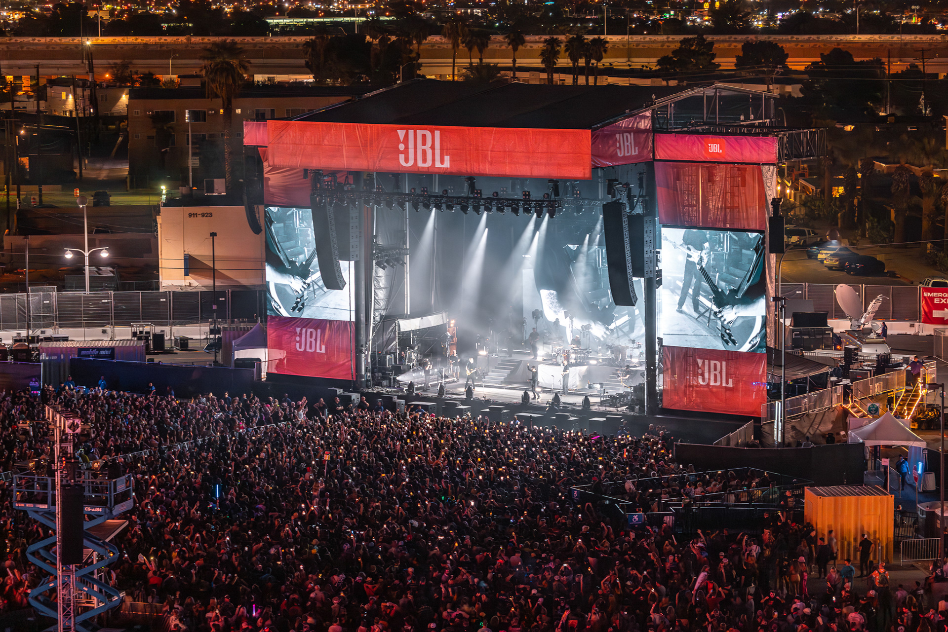 JBL Stage Scrim Design