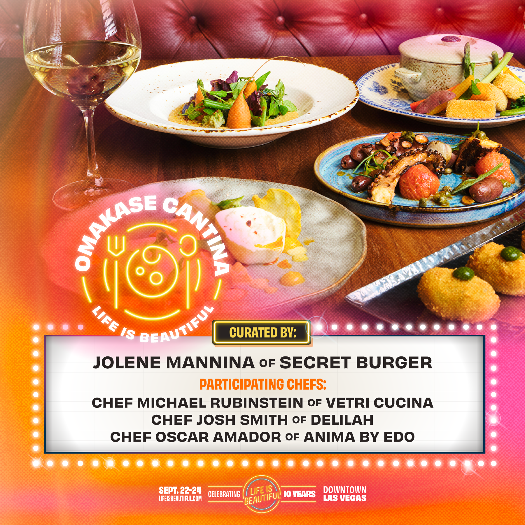Featured Chefs Lineup