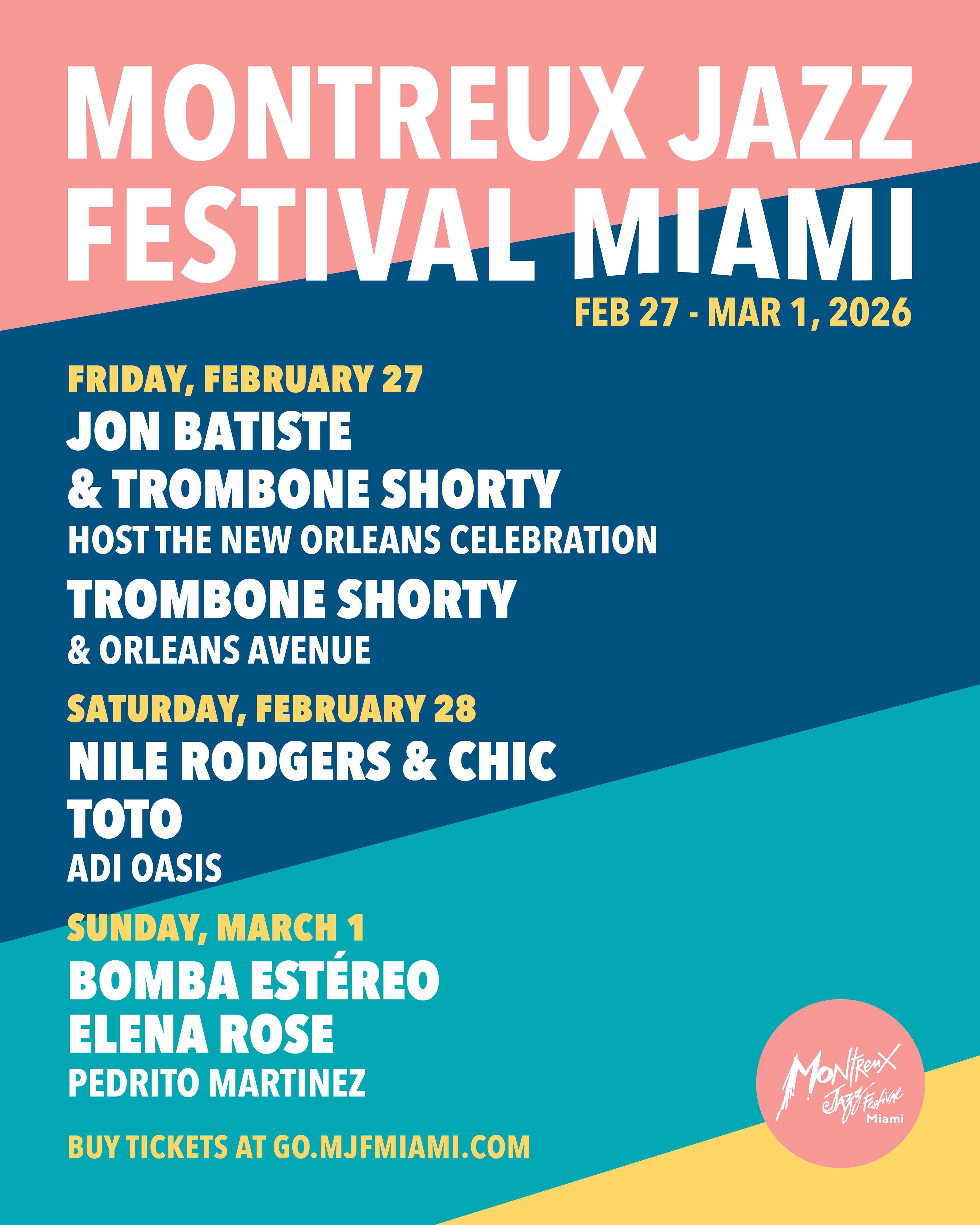 Lineup Announcement Poster 2026