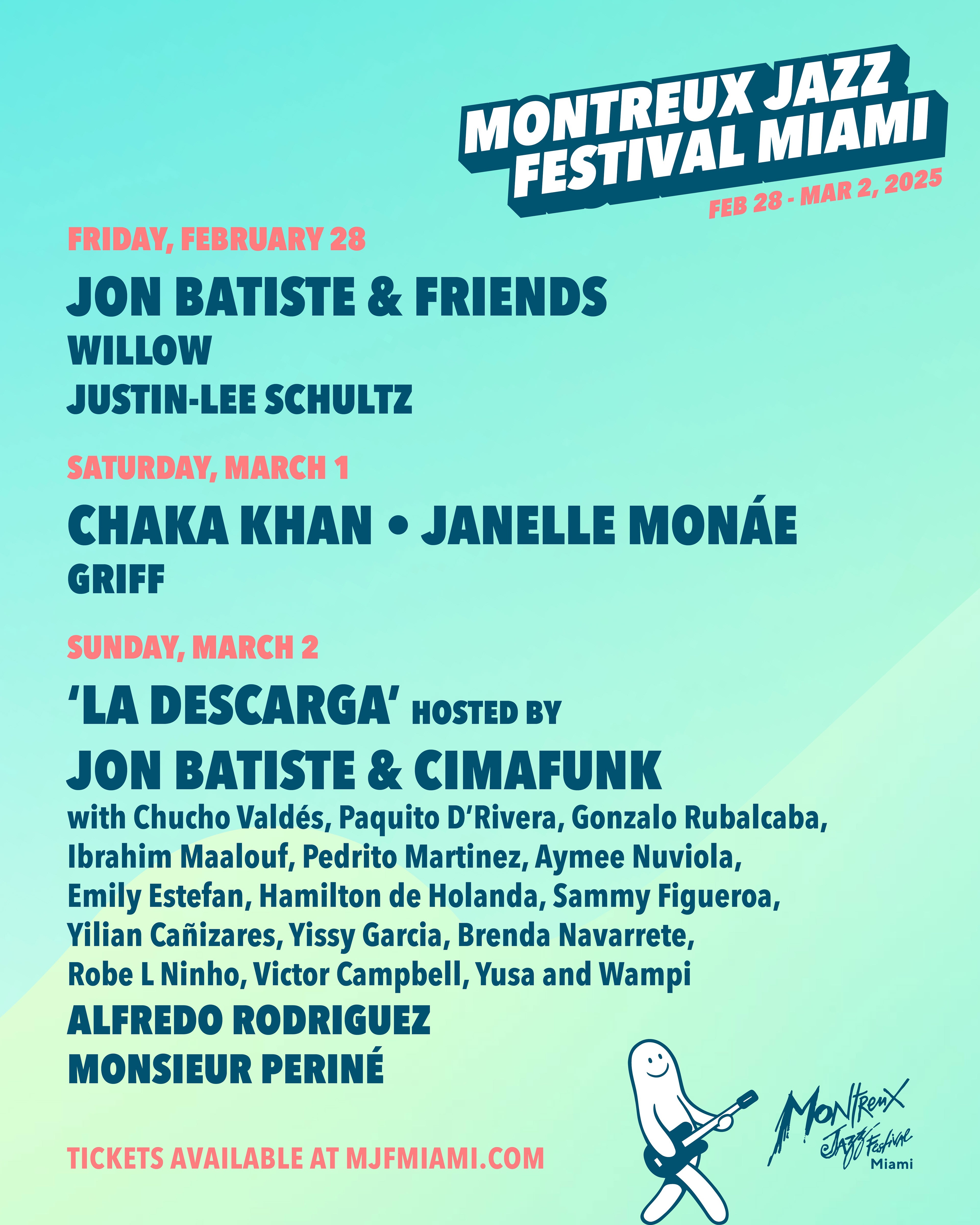 Lineup Announcement Poster 2025