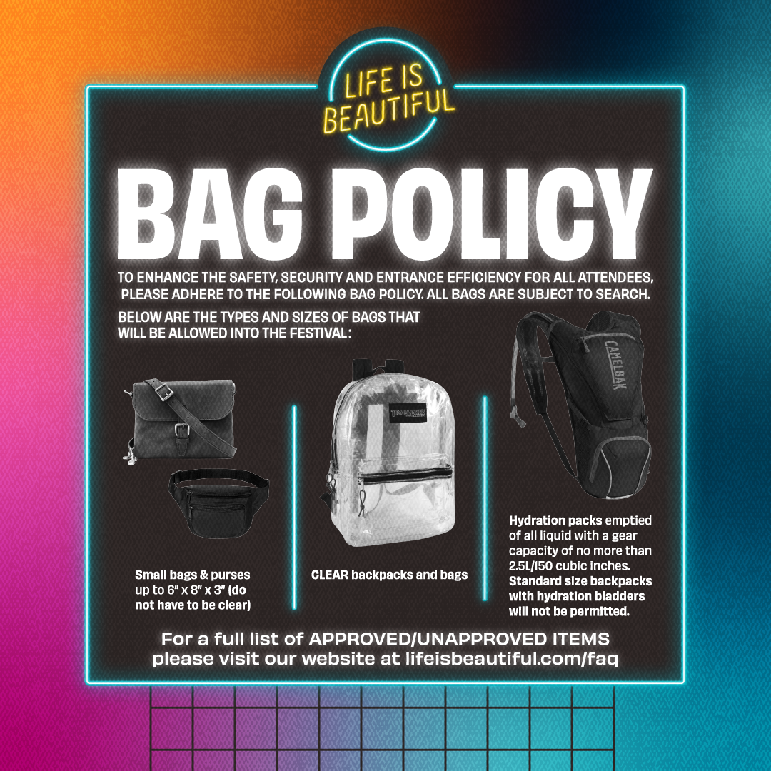 Bag Policy