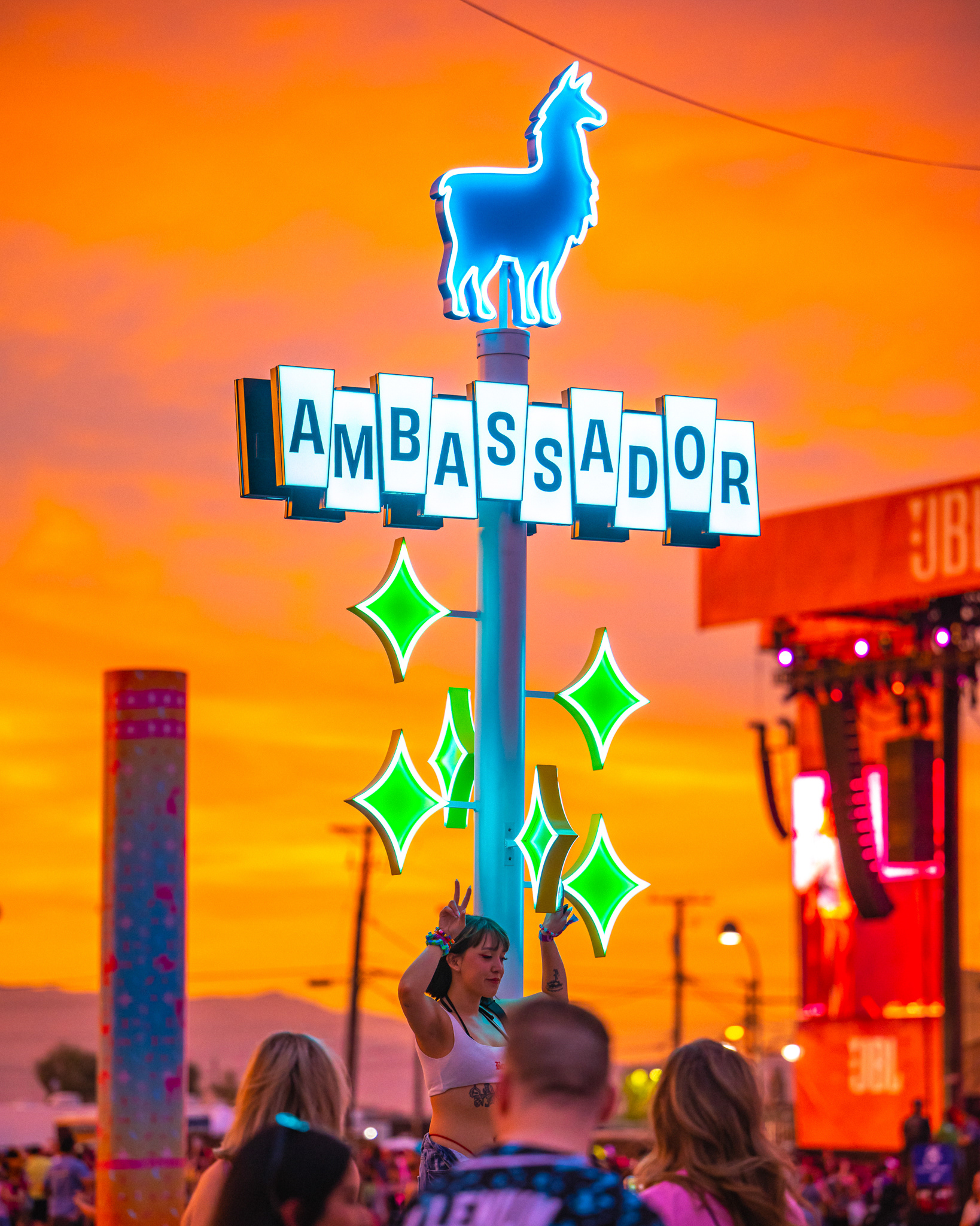 Stage Wayfinding Totem