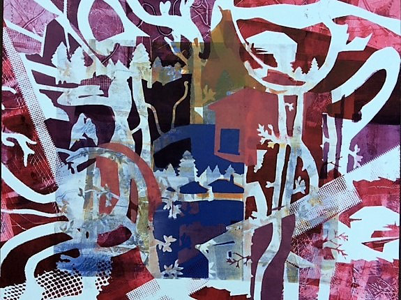 Melancholy, mixed media