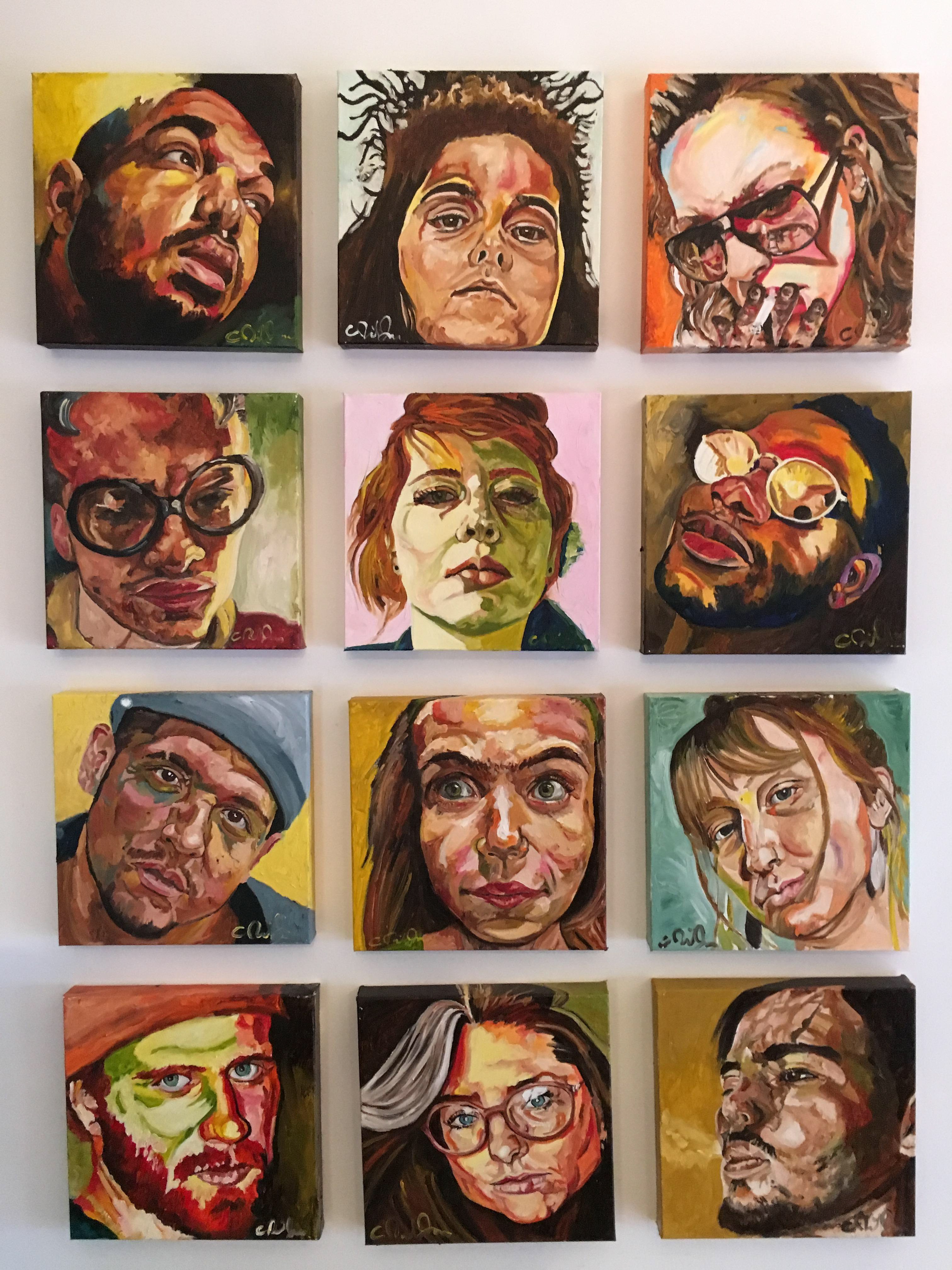 12 of "52 Faces" series