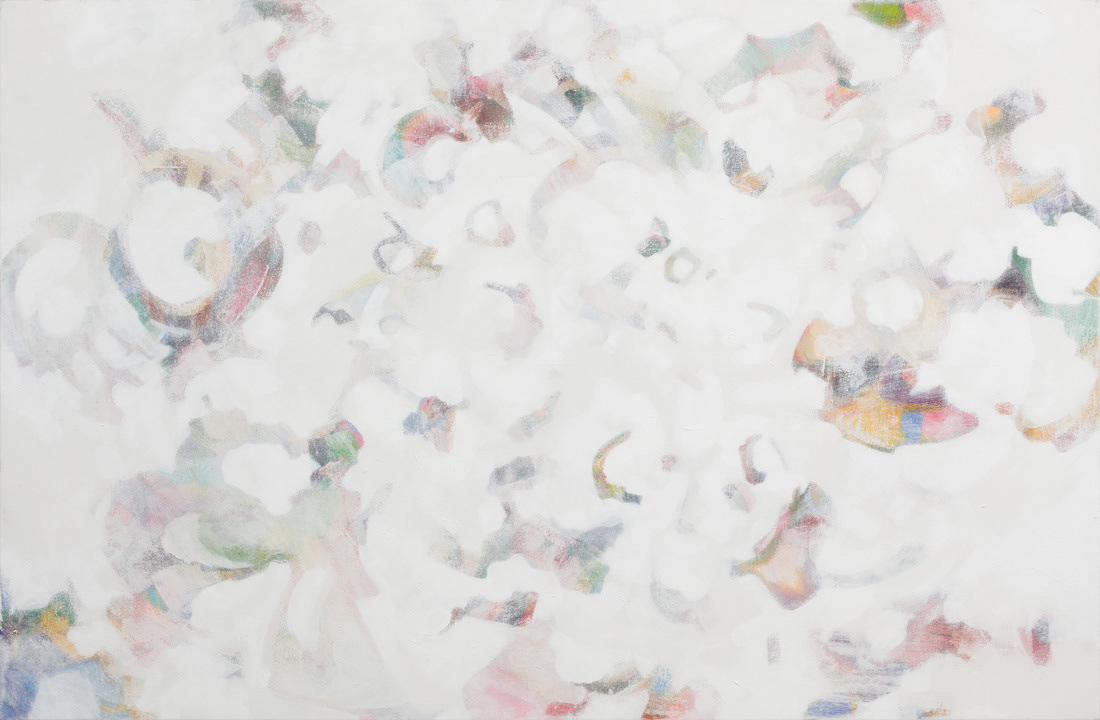 Sky Walker, acrylic on canvas