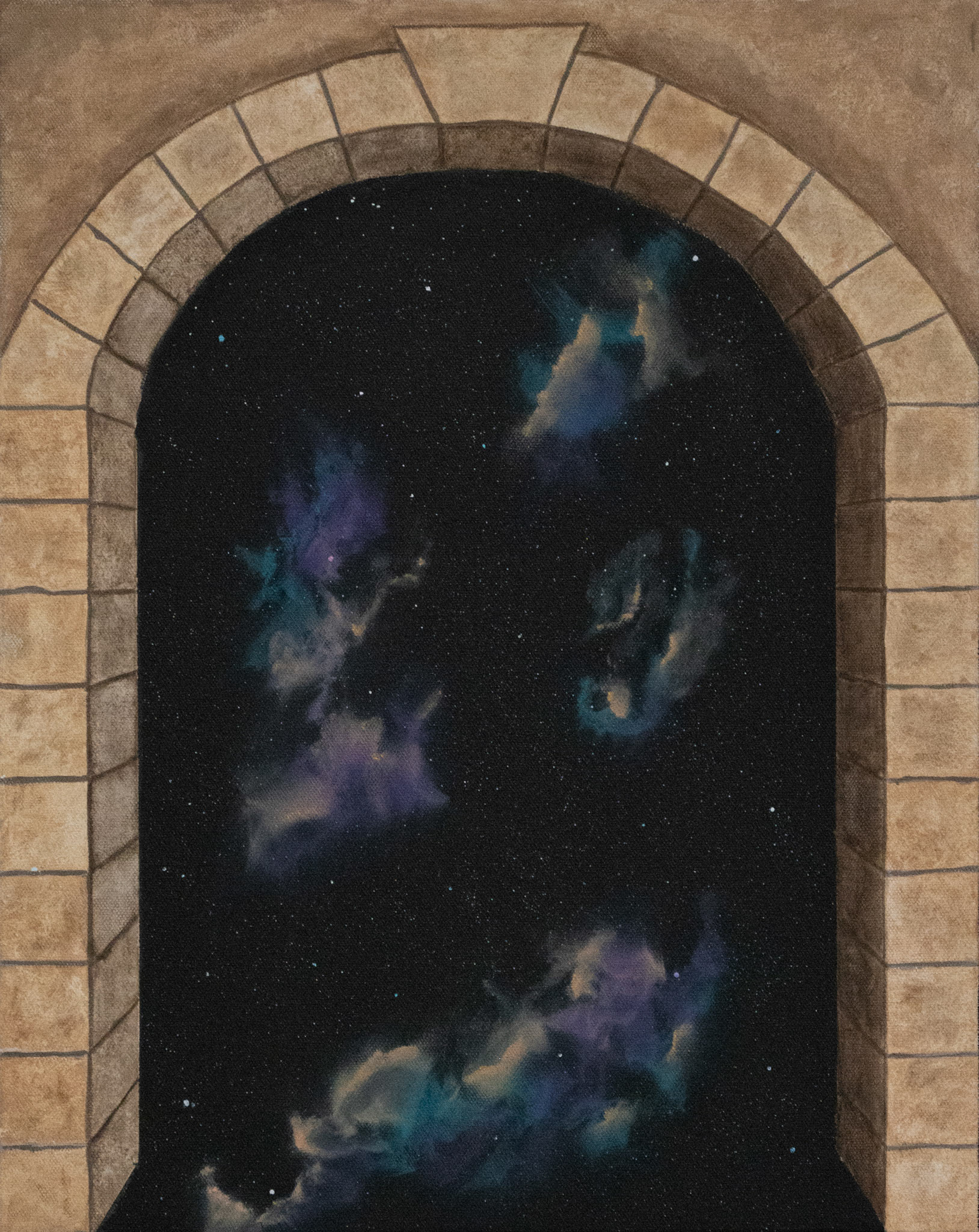 Portal to the Cosmos • 20" x 16"