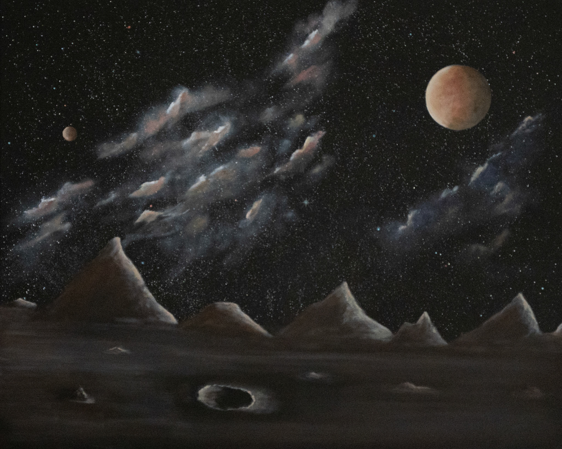 Galatic Treasure • 24" x 30"