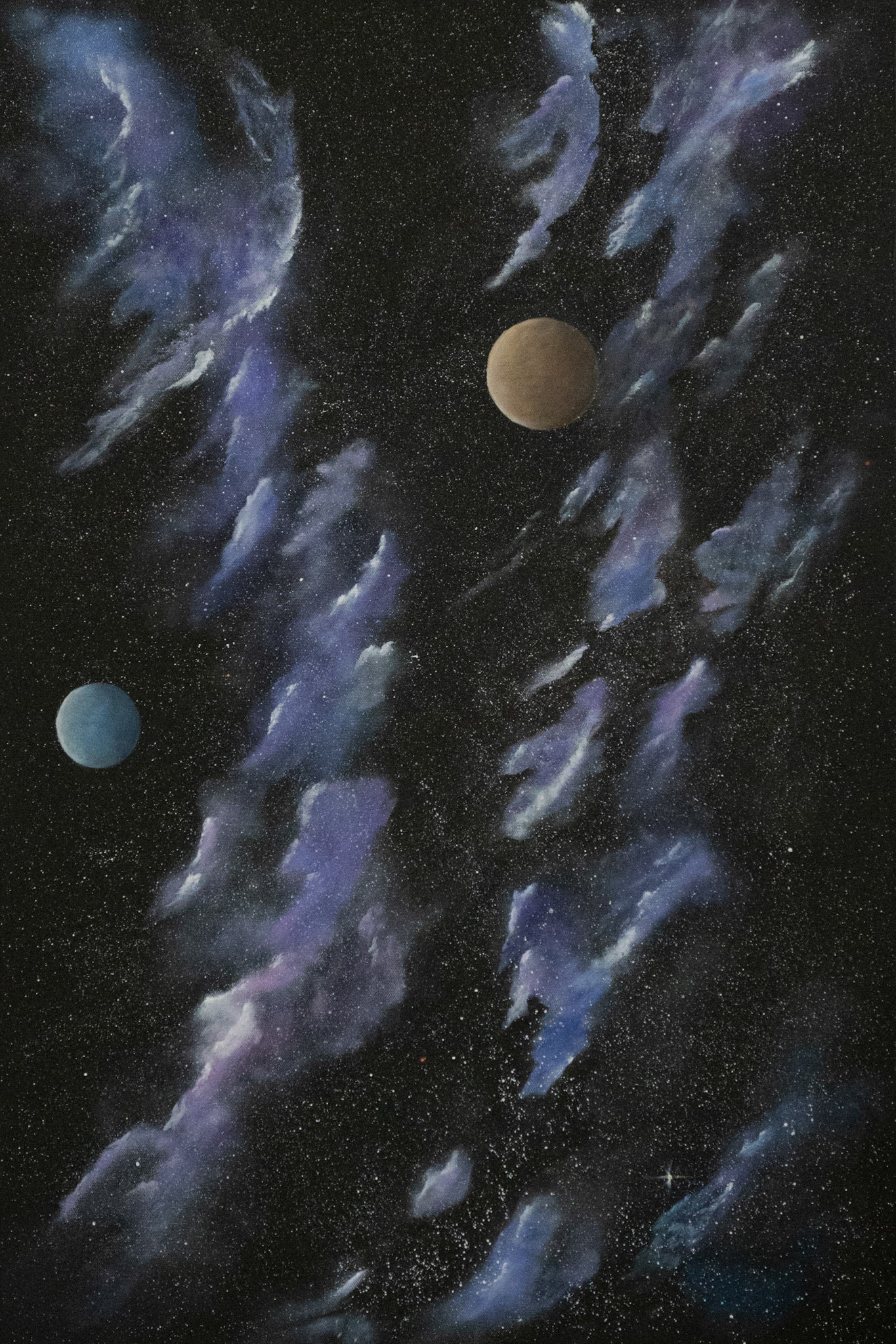 Worlds Unknown • 36" x 24"