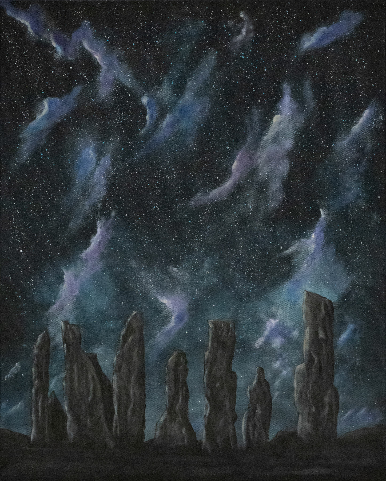 Stone and Sky • 20" x 16"