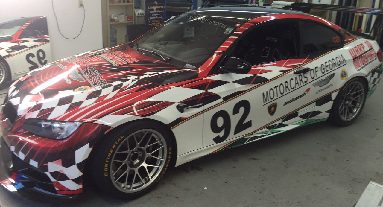 Wraptor Graphix - Graphic Design for the Wrap Industry - M3 Race Car ...