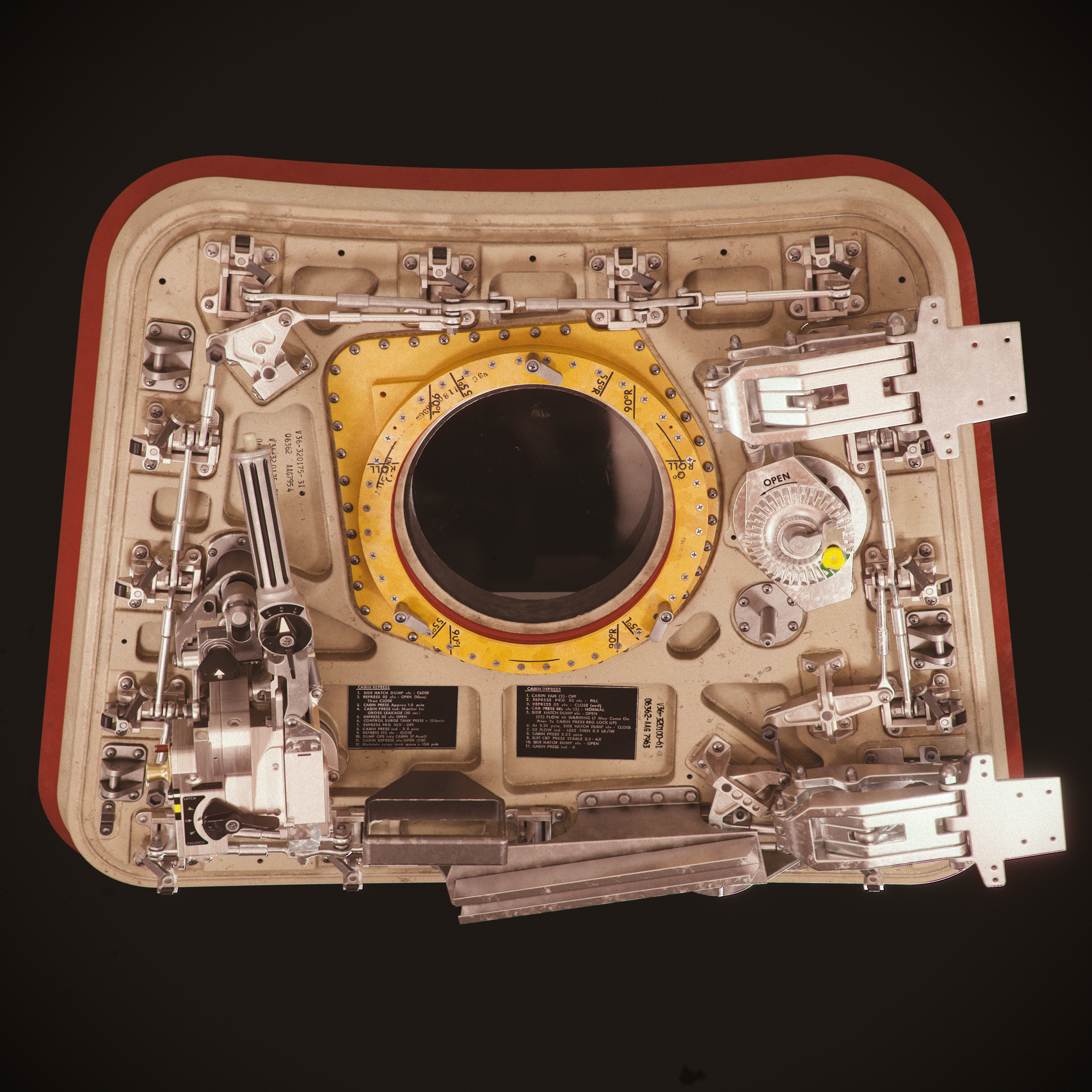 Apollo Command Module Hatch 1:8 Scale Engineers Model