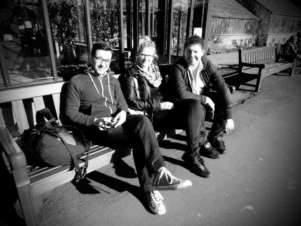 John, Alice & Ed in Glasgow