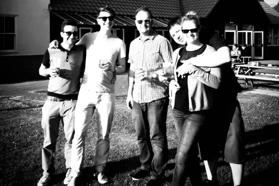 John, Neilsy, Stu, Ed & Alice