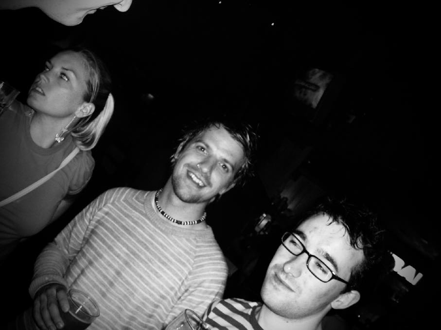 Steph, Jot & John, Newquay 2004