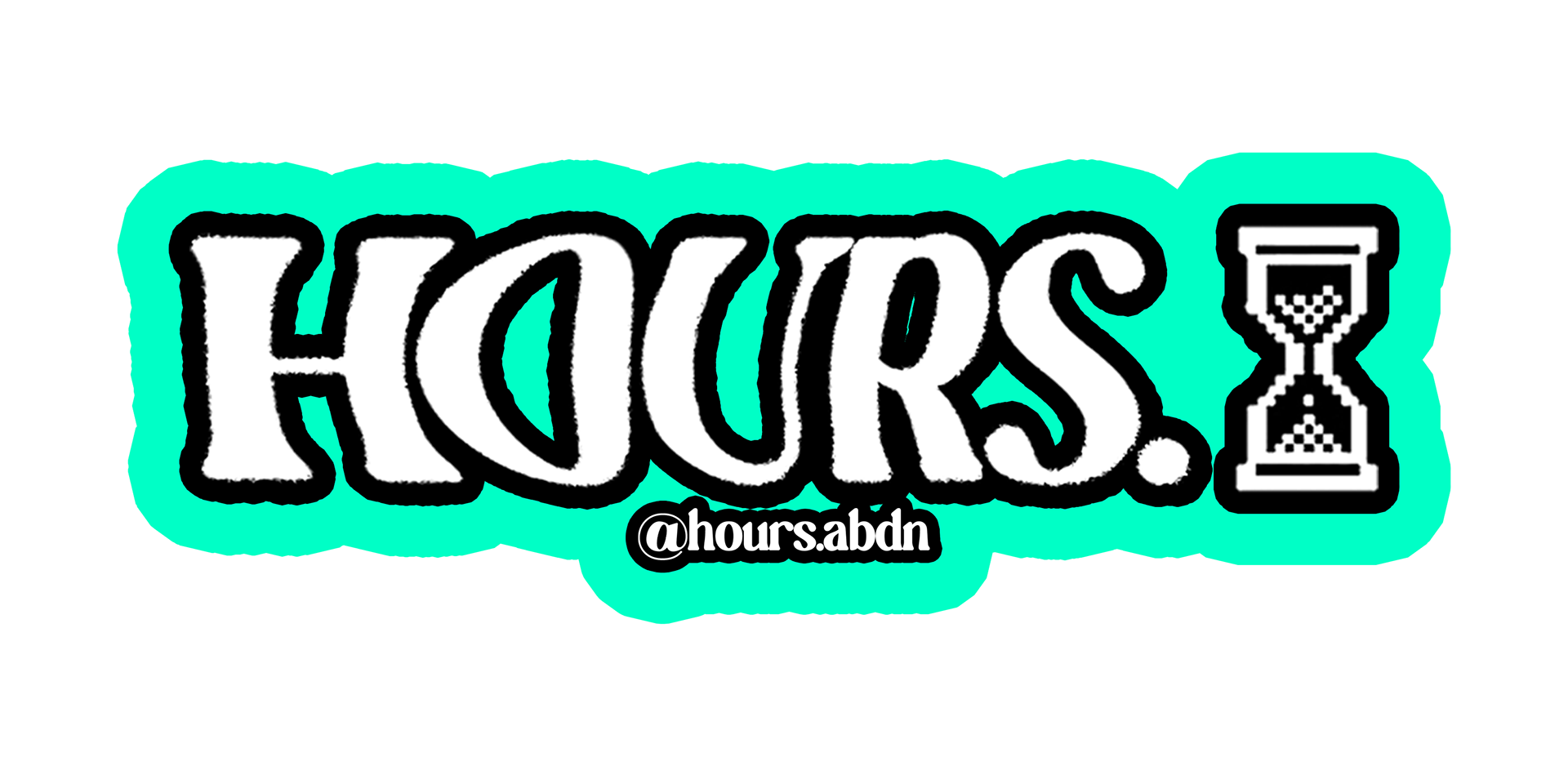 HOURS Aberdeen - branding + promotional sticker design