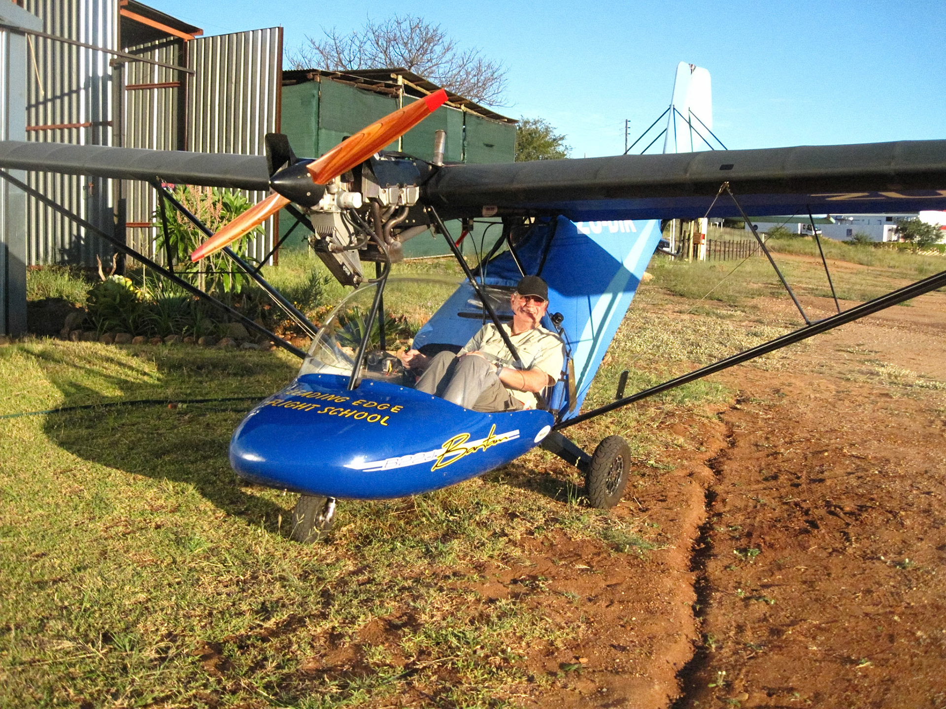 Ultralight Flying from Hoedspruit Airport, RSA