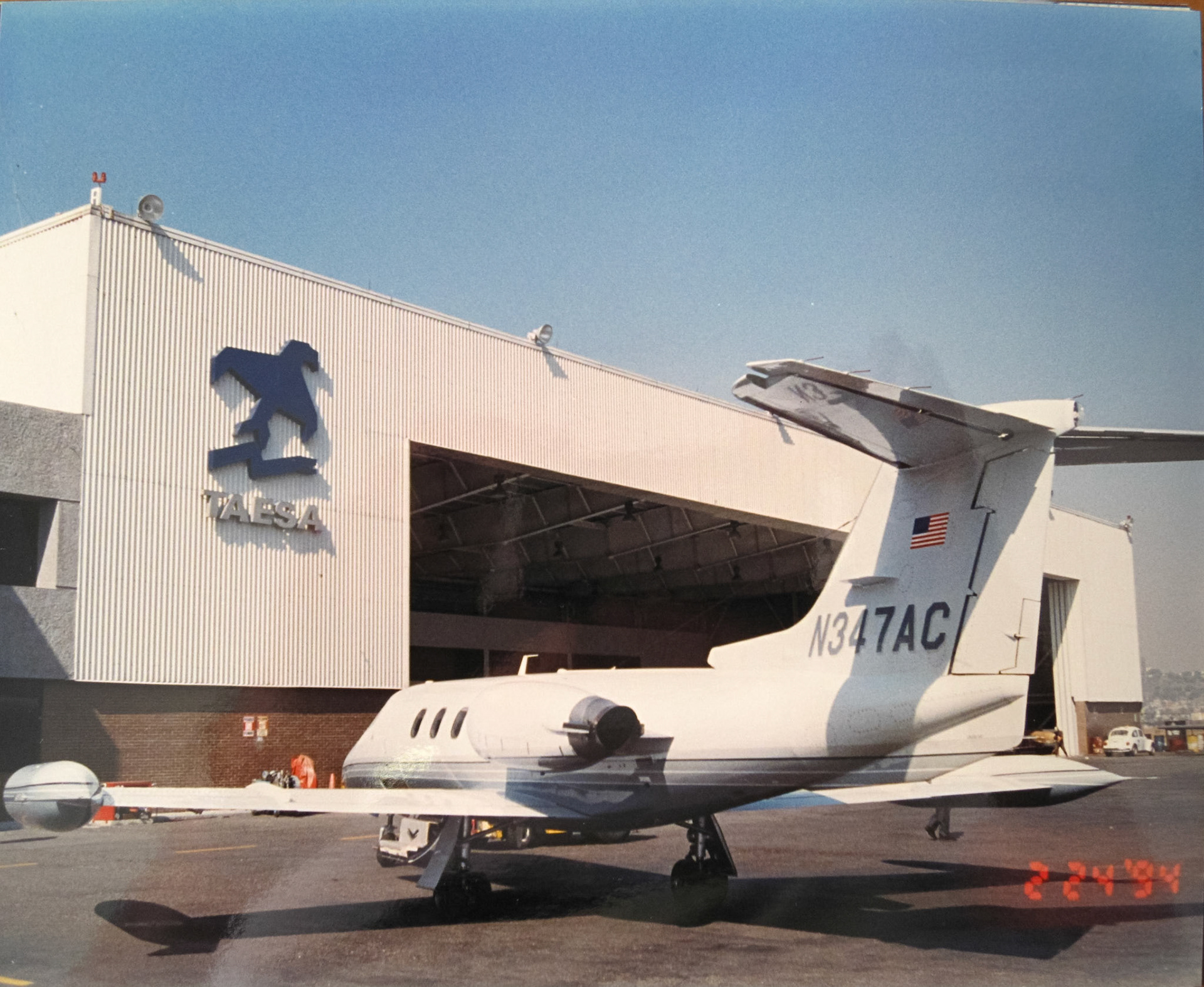 VanAir Learjet in Mexico City