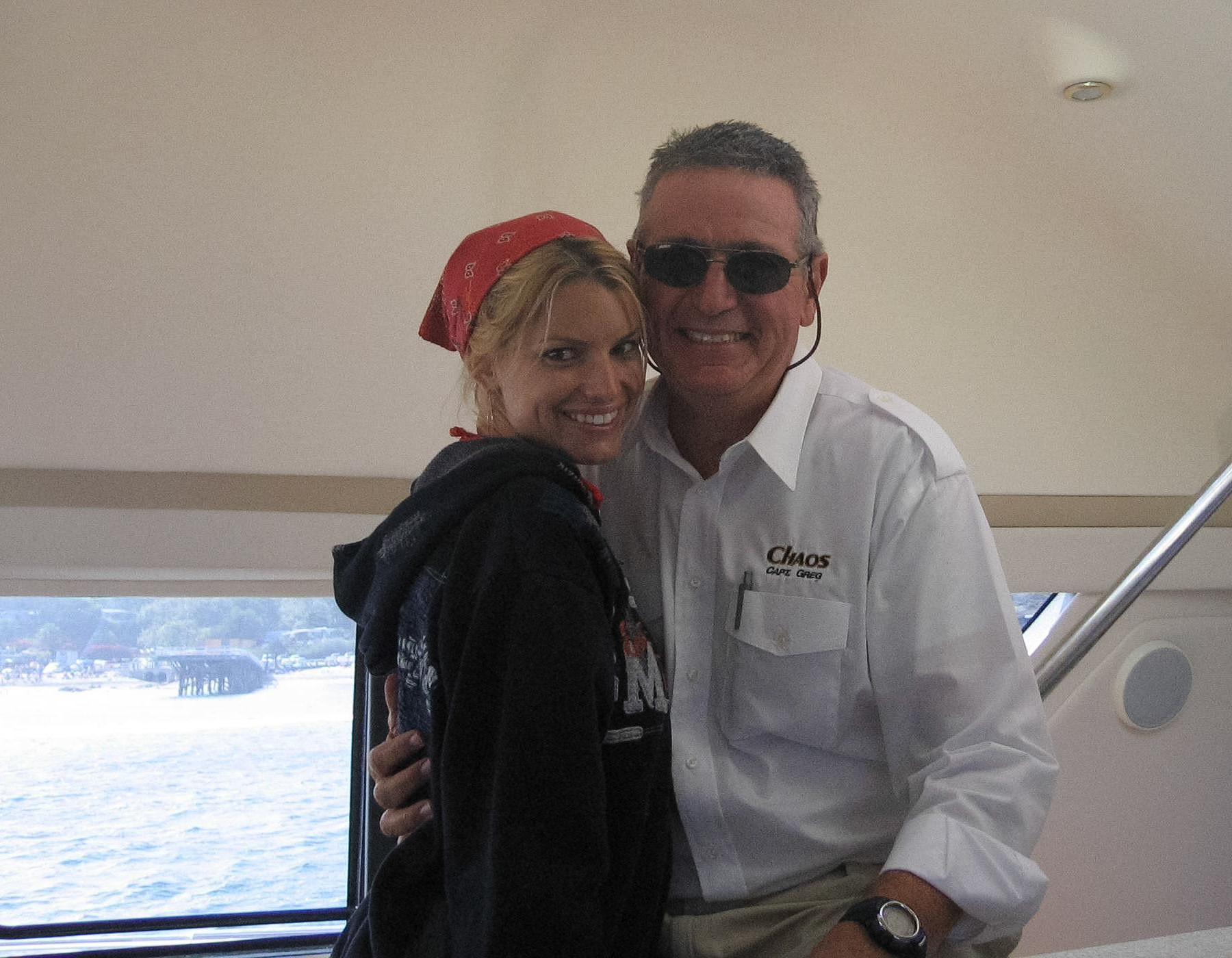 Jessica Simpson with Capt Daley