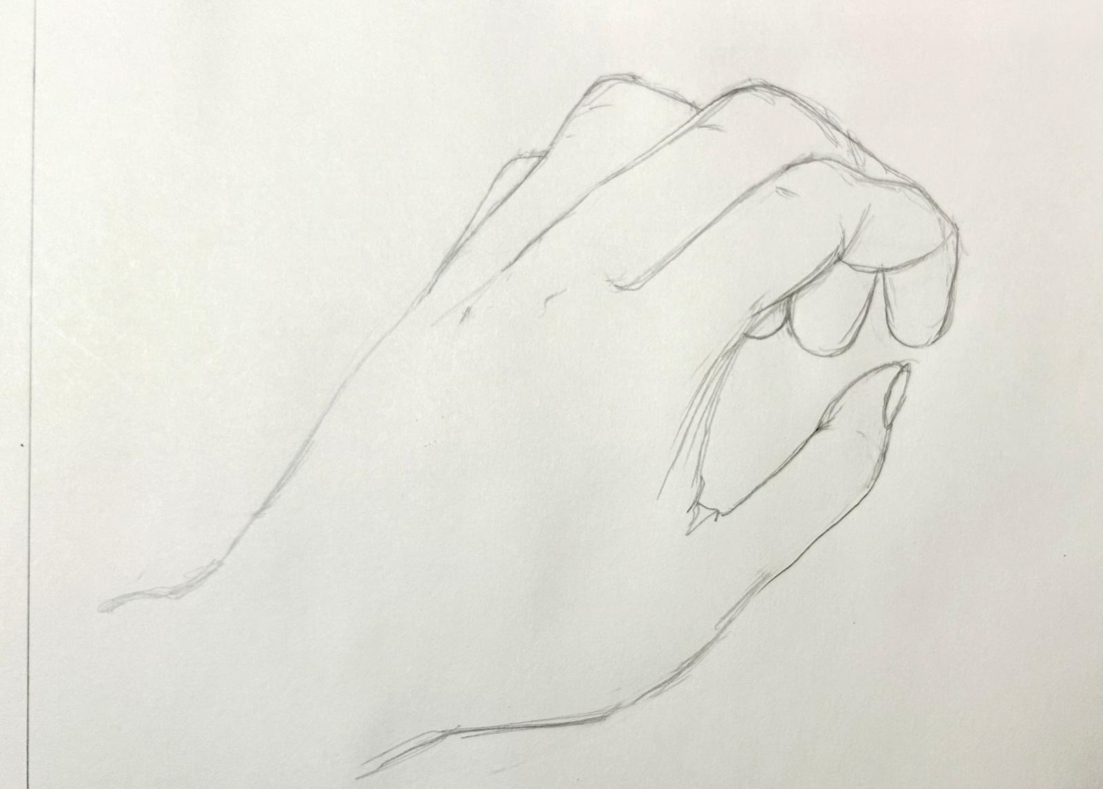 Pencil on paper
