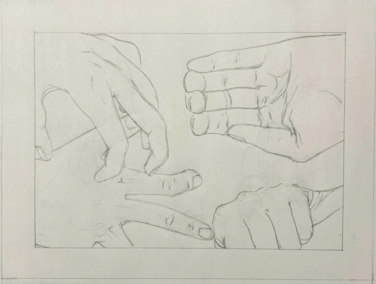 Pencil on paper