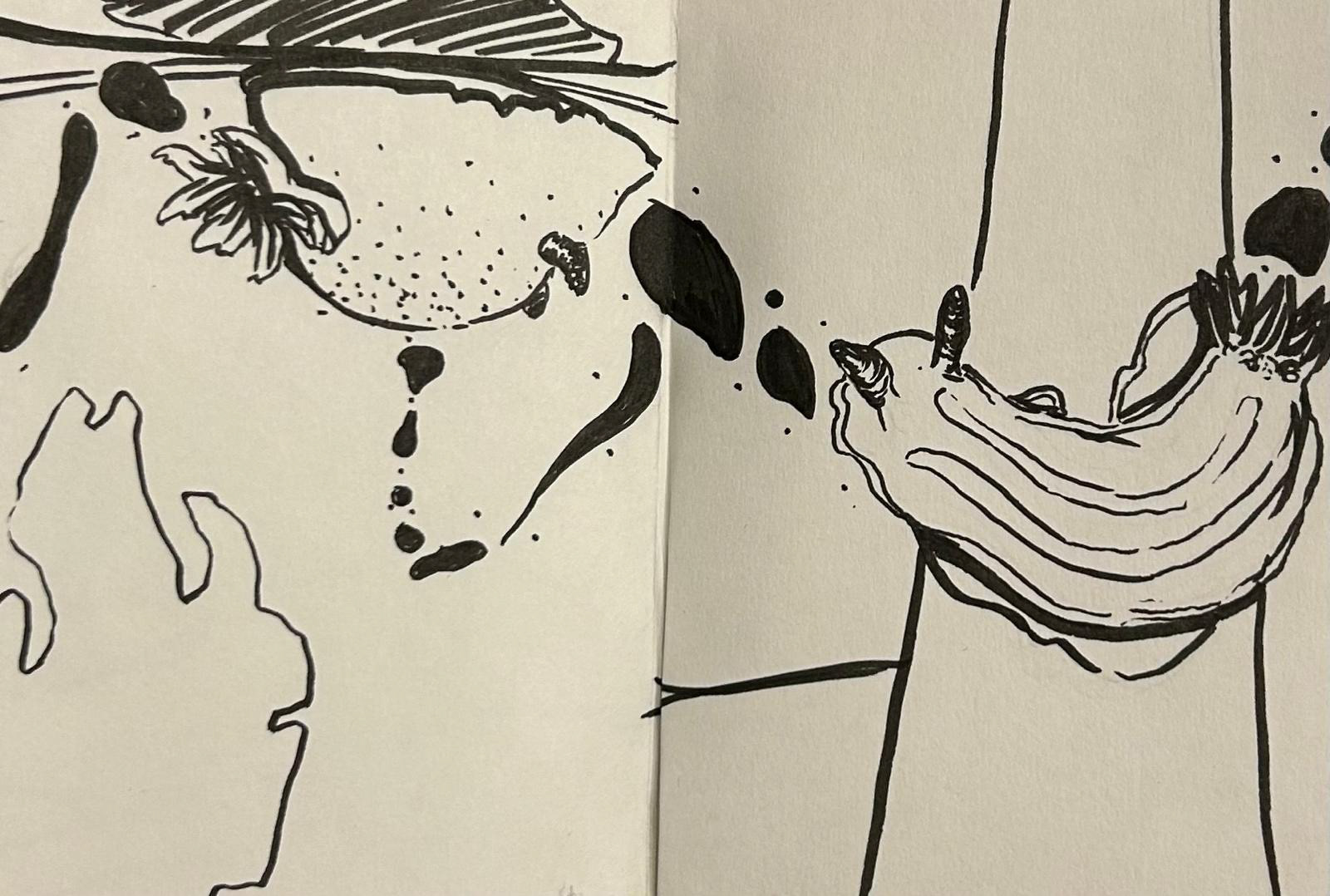 Ink on paper