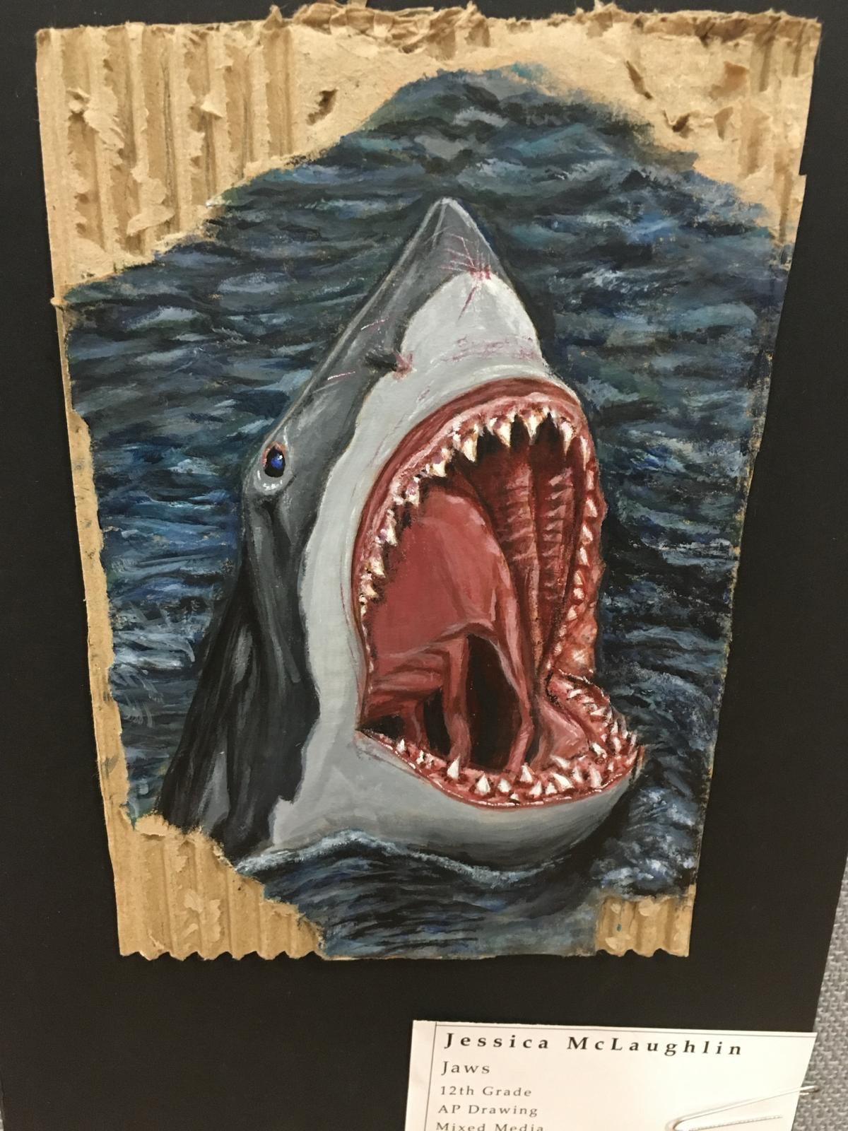 Acrylic on Cardboard