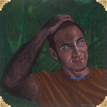 The Chimp: Pandrew troglodytes
       Colored Pencil & Gesso on Masonite | 12"x 12"