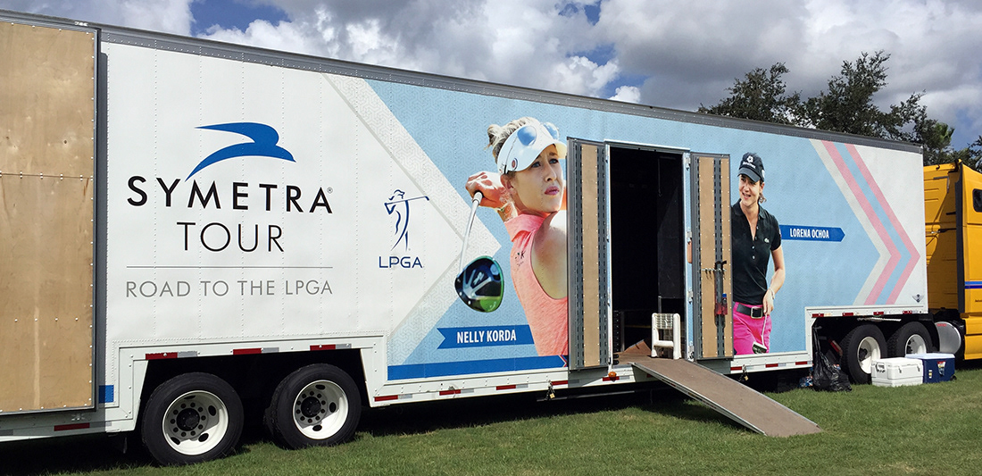Right side of trailer