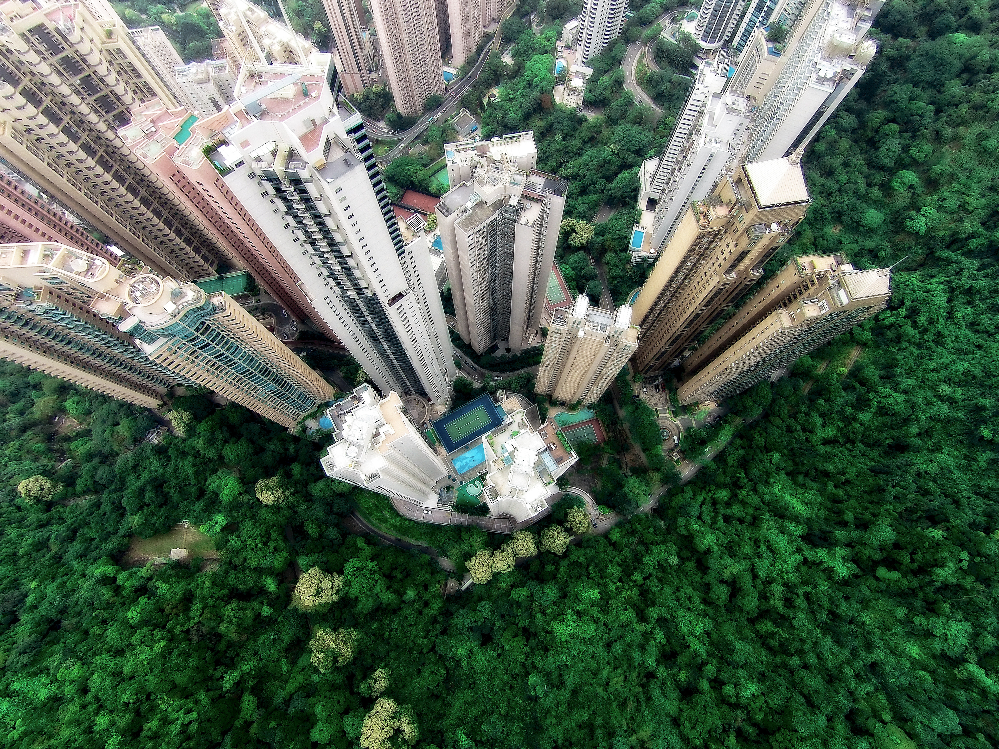 香港無人機拍攝