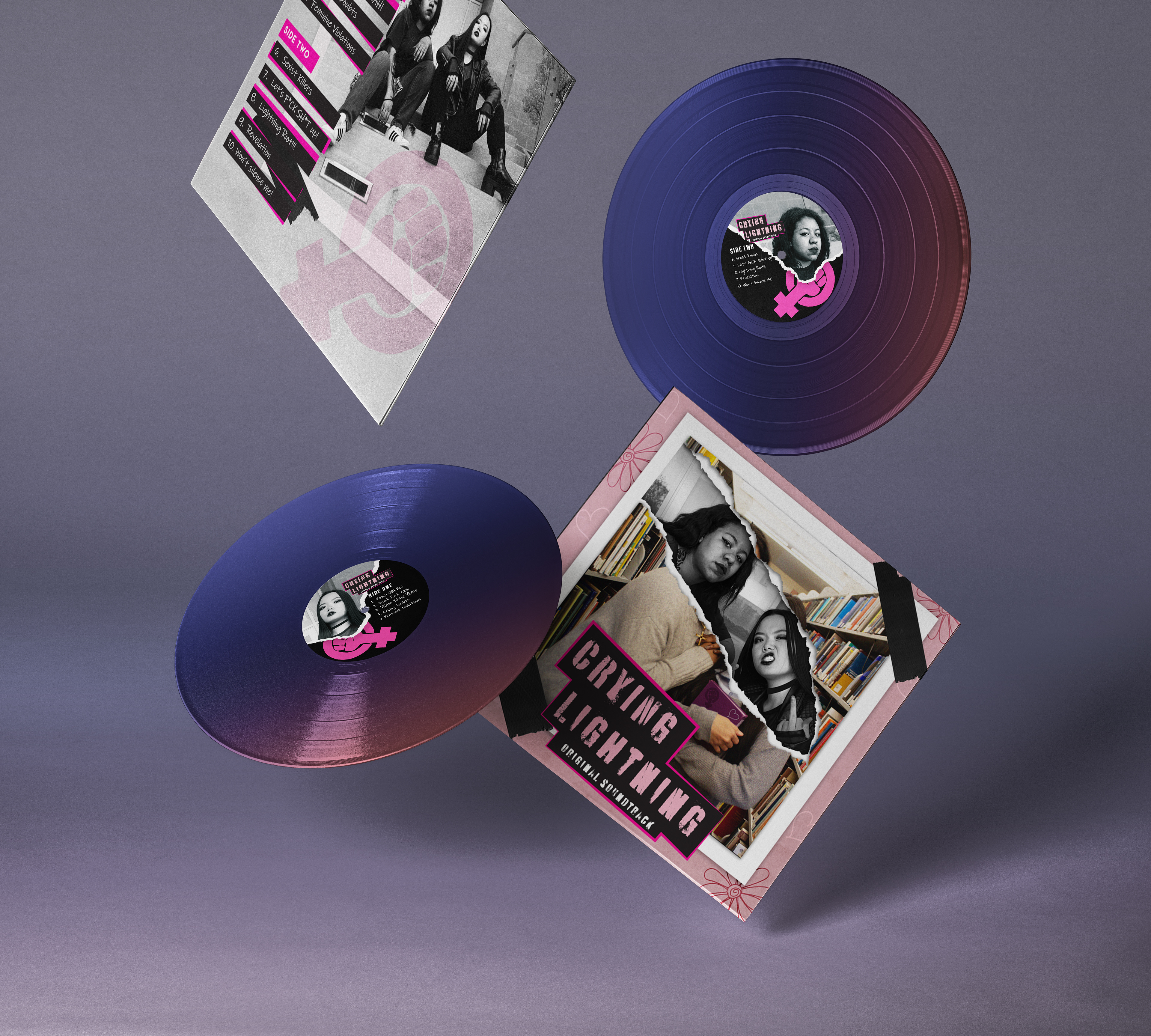 Crying Lightning Vinyl Album 