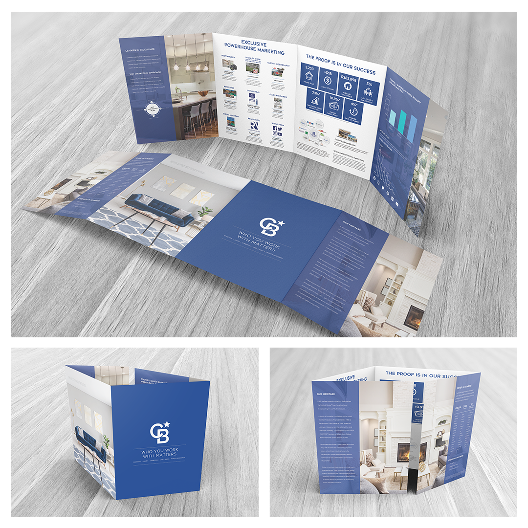 Gatefold brochure for our residential marketing.