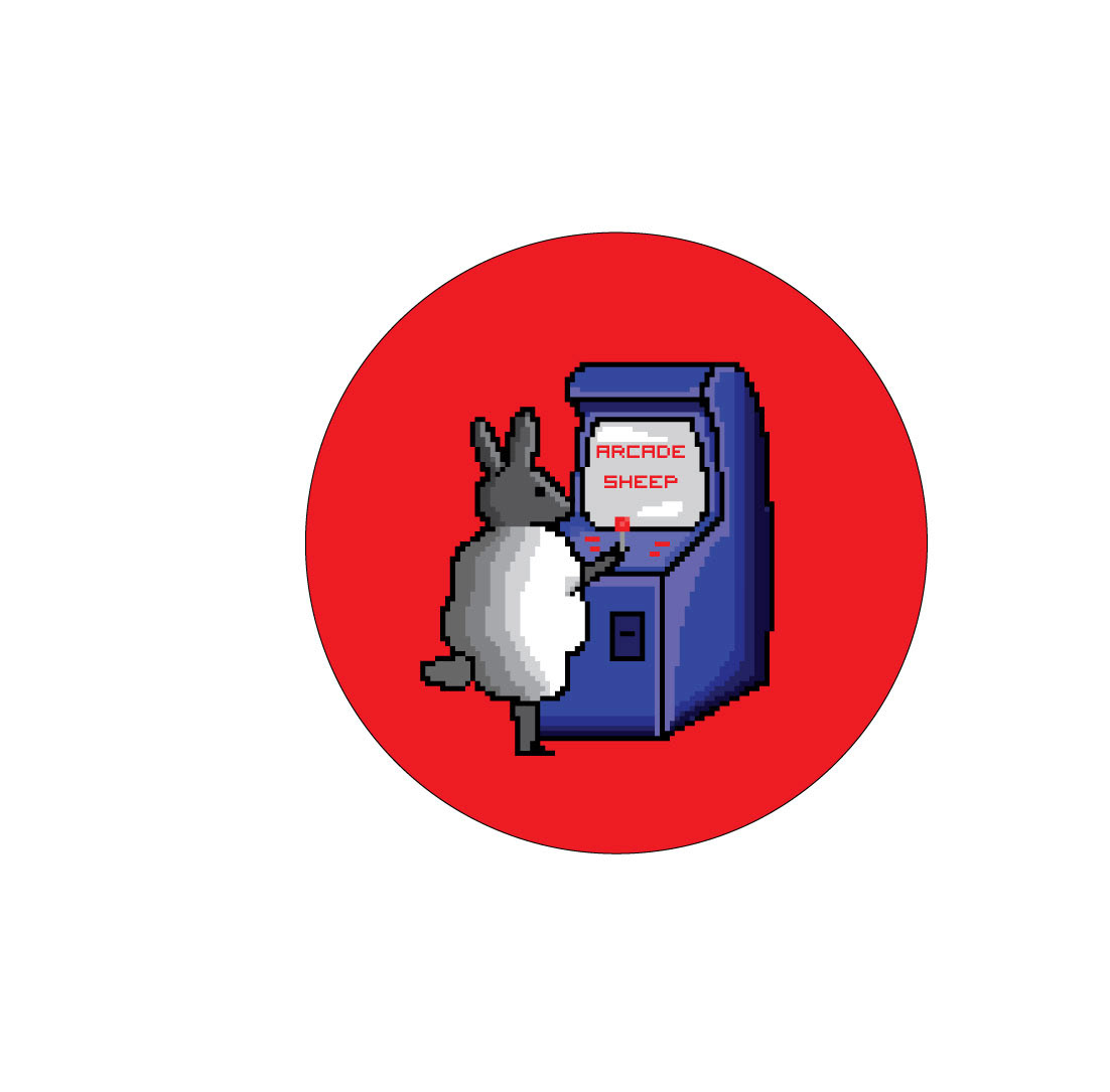 A small logo I did for a close friend. It was a personal logo for their video game collection.