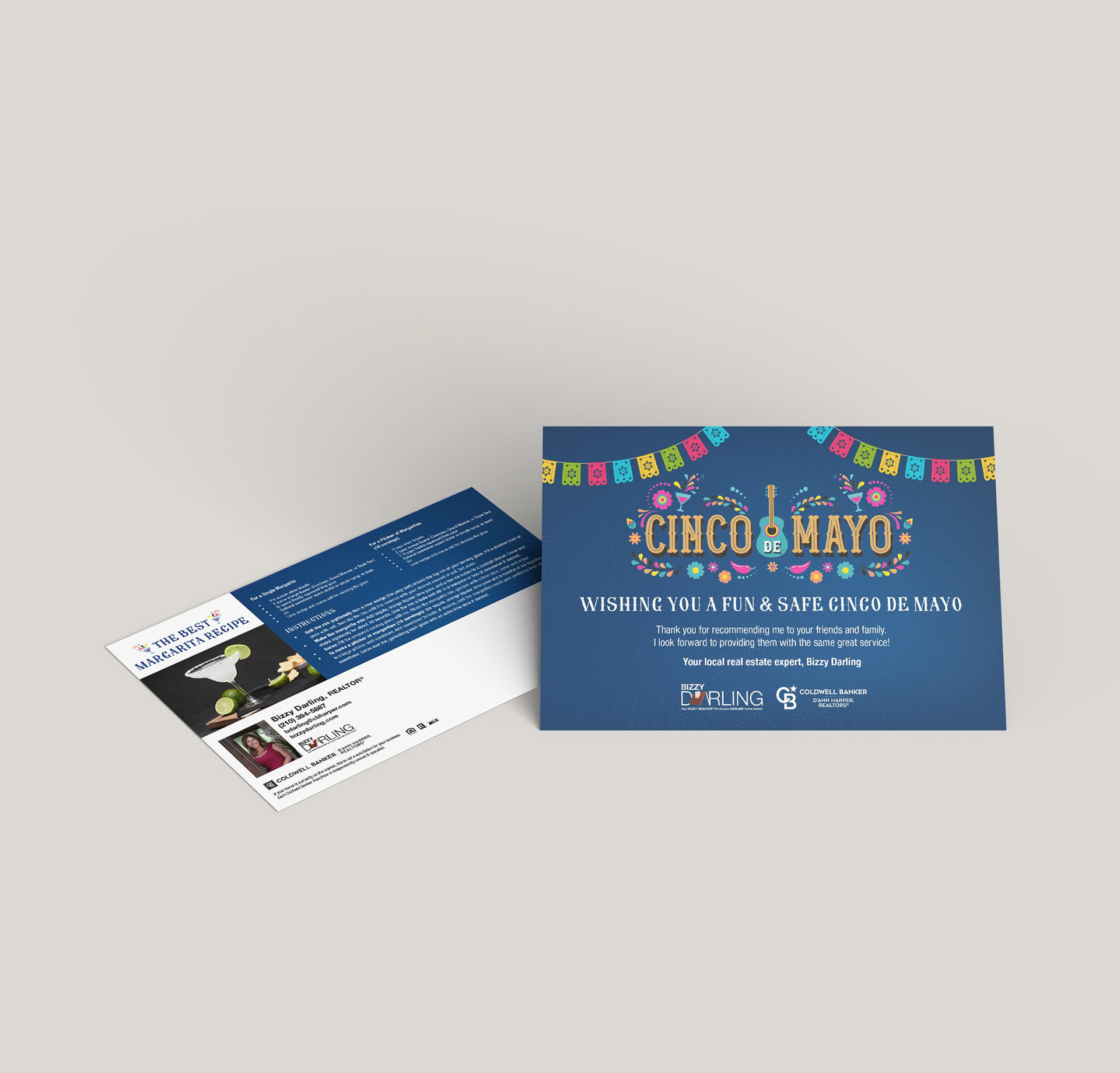 Cinco de Mayo agent farming postcard