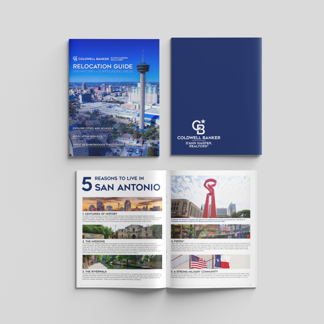 Relocation booklet for those wanting to know a little more about San Antonio.