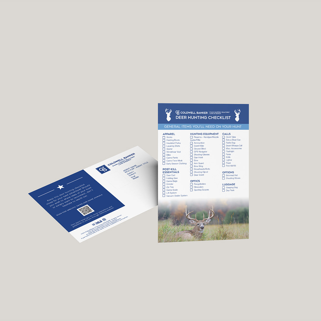 Part of a series of 100+ postcards called the Follow Up Program that allows agents to send out meaningful content to their clients. I have been at the forefront of this project creating both the design and content that is sent out.