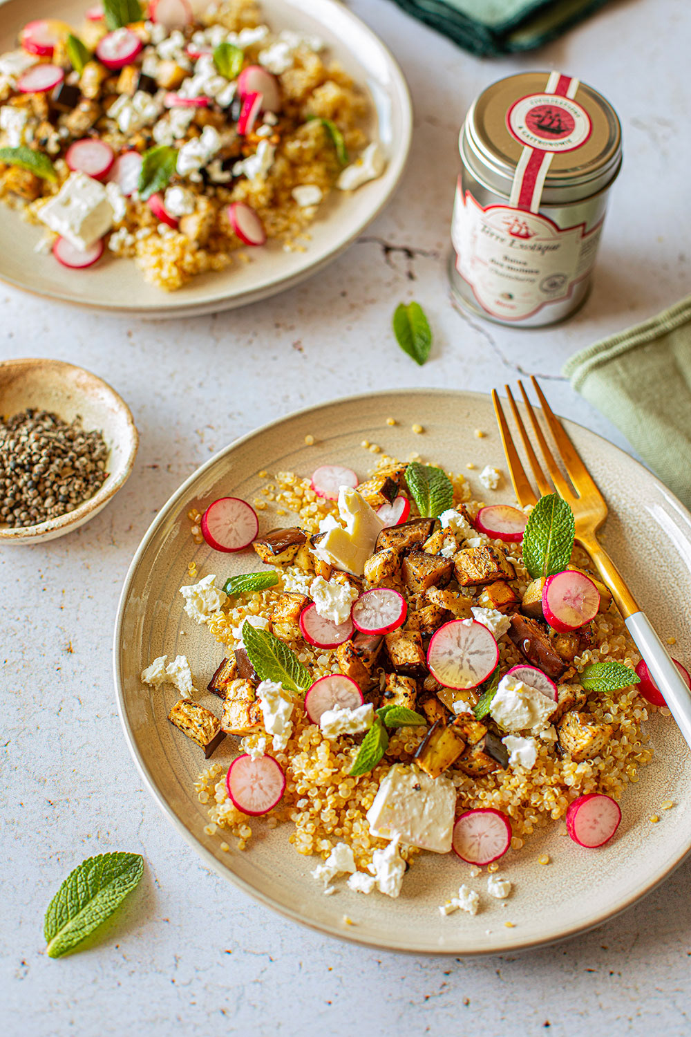 Création de recette pour Terre Exotique