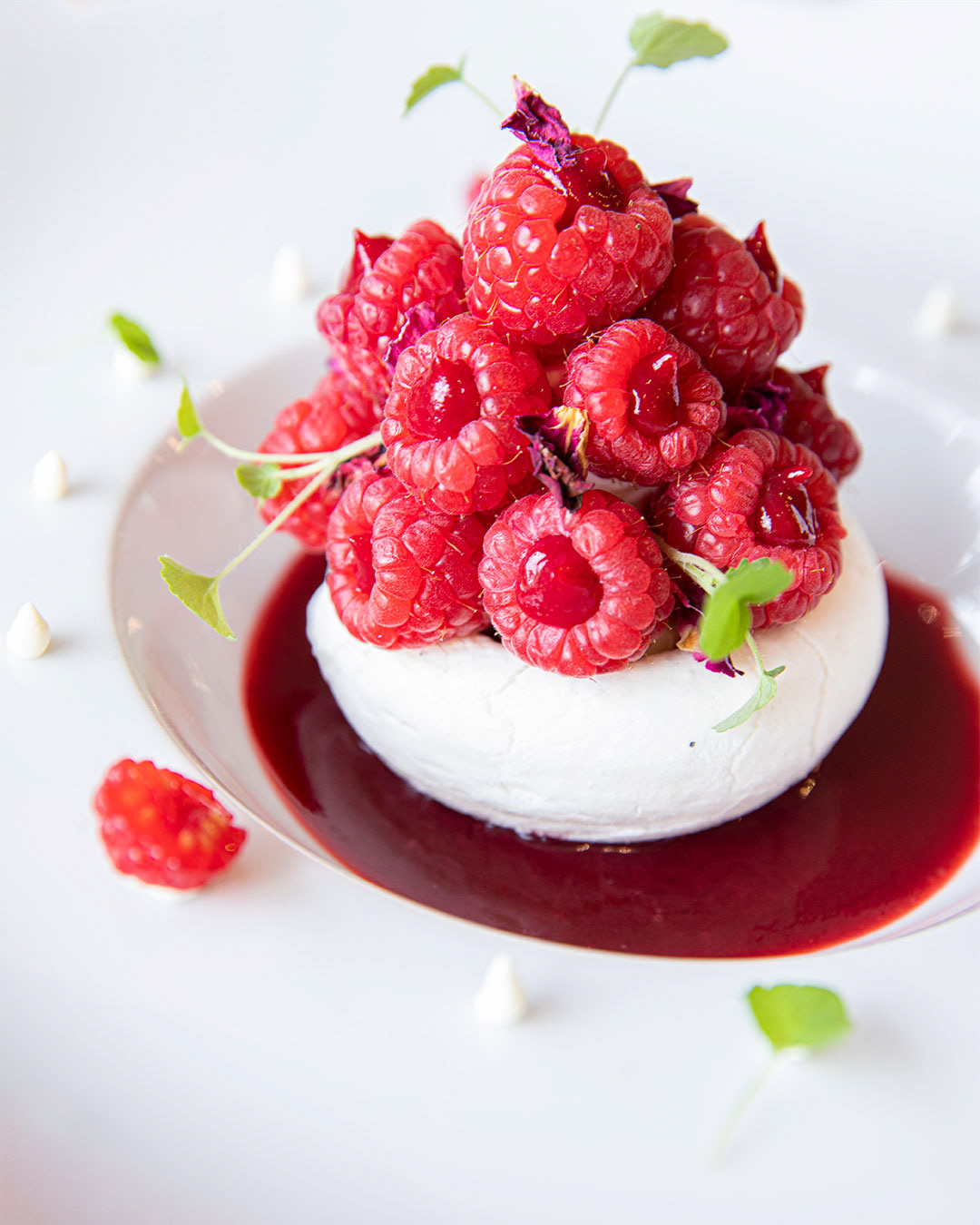 Photo de plat pour le restaurant étoilé La Source